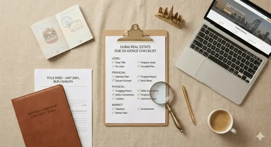 Property Due Diligence Checklist Dubai
