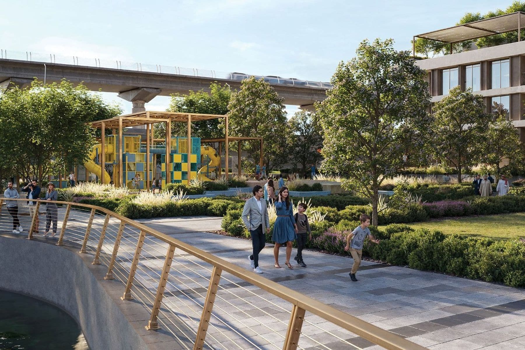 Palace Residences Creek Blue