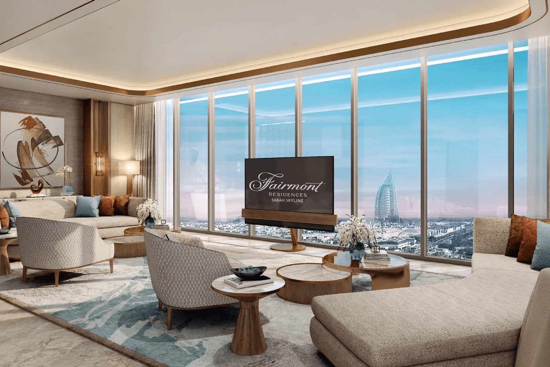 Fairmont Residences Dubai Skyline
