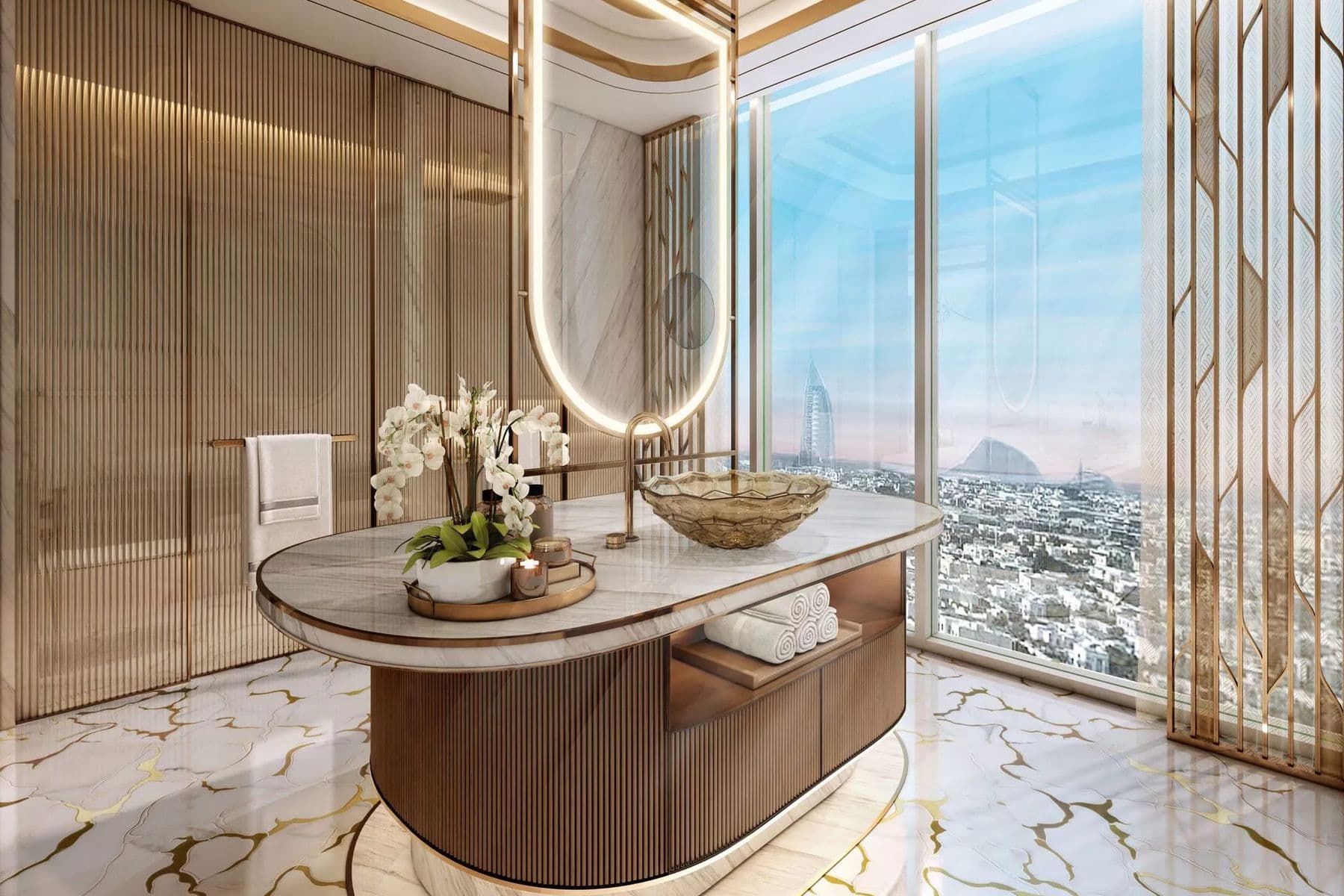 Fairmont Residences Dubai Skyline