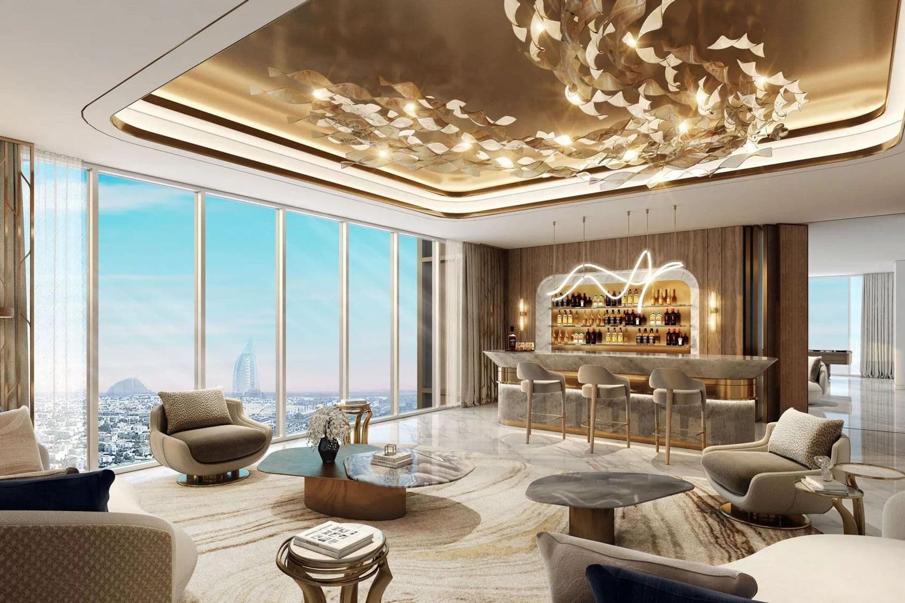 Fairmont Residences Dubai Skyline