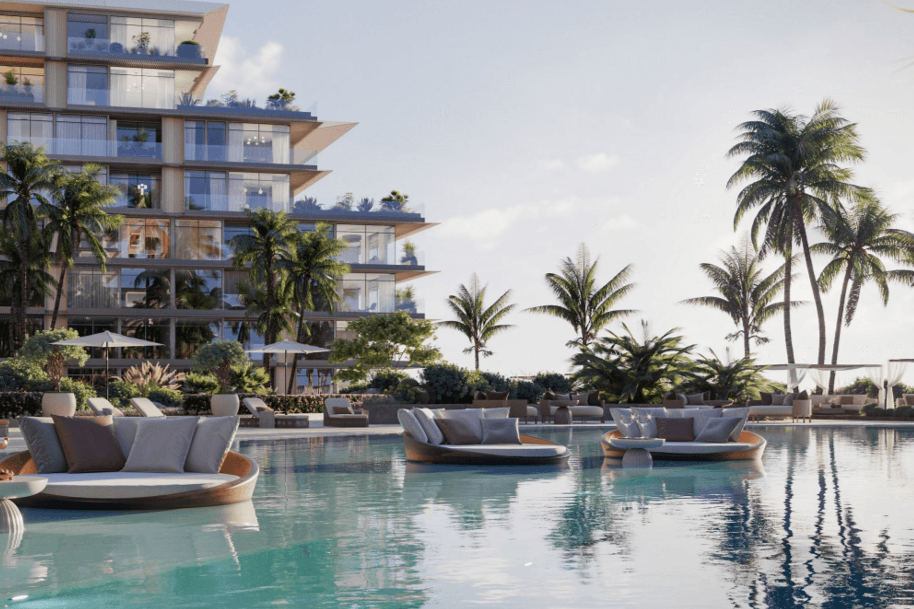 BAY RESIDENCES | 1-КОМНАТНАЯ КВАРТИРА | НА БЕРЕГУ МОРЯ В ДУБАЕ