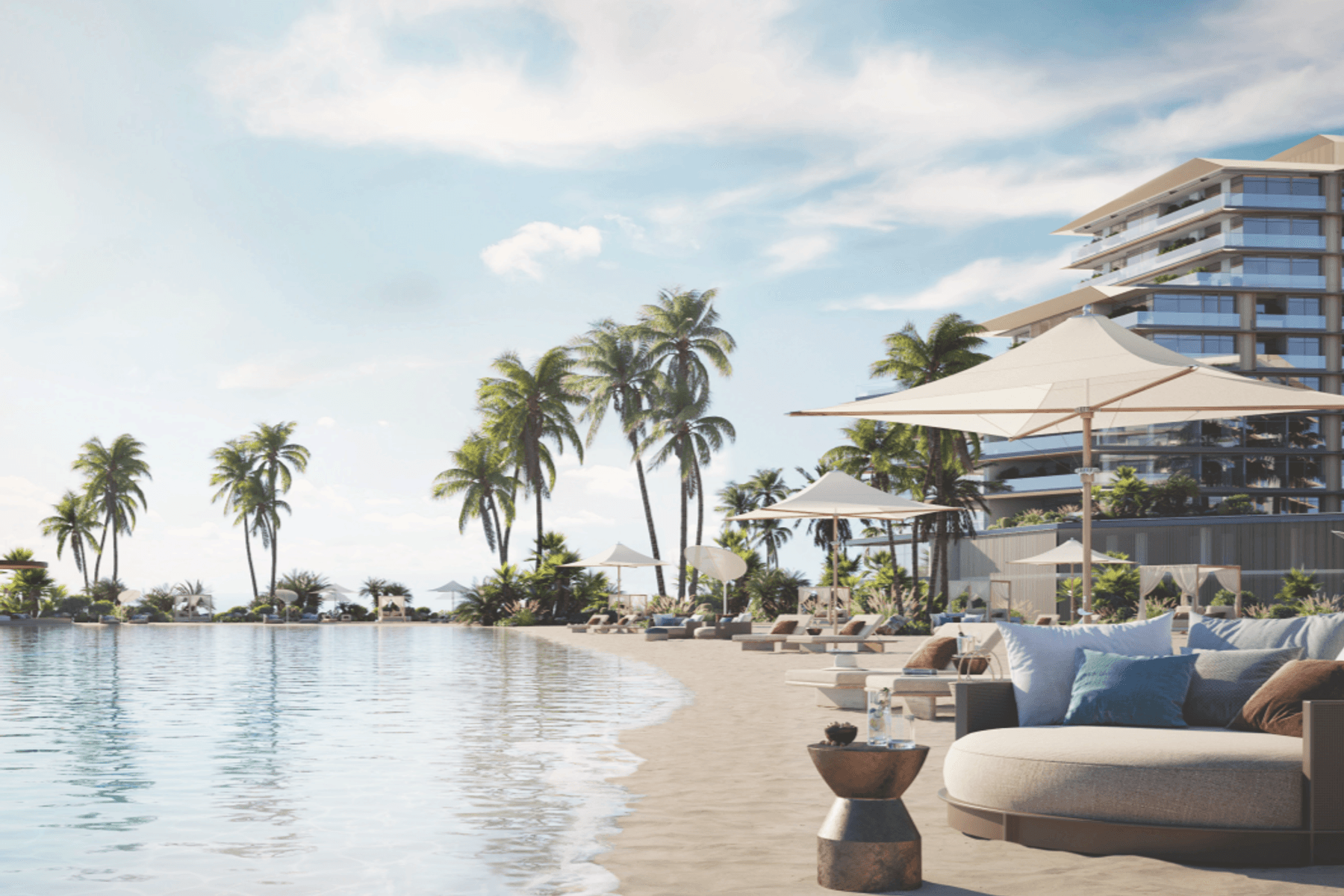 BAY RESIDENCES | 1-КОМНАТНАЯ КВАРТИРА | НА БЕРЕГУ МОРЯ В ДУБАЕ