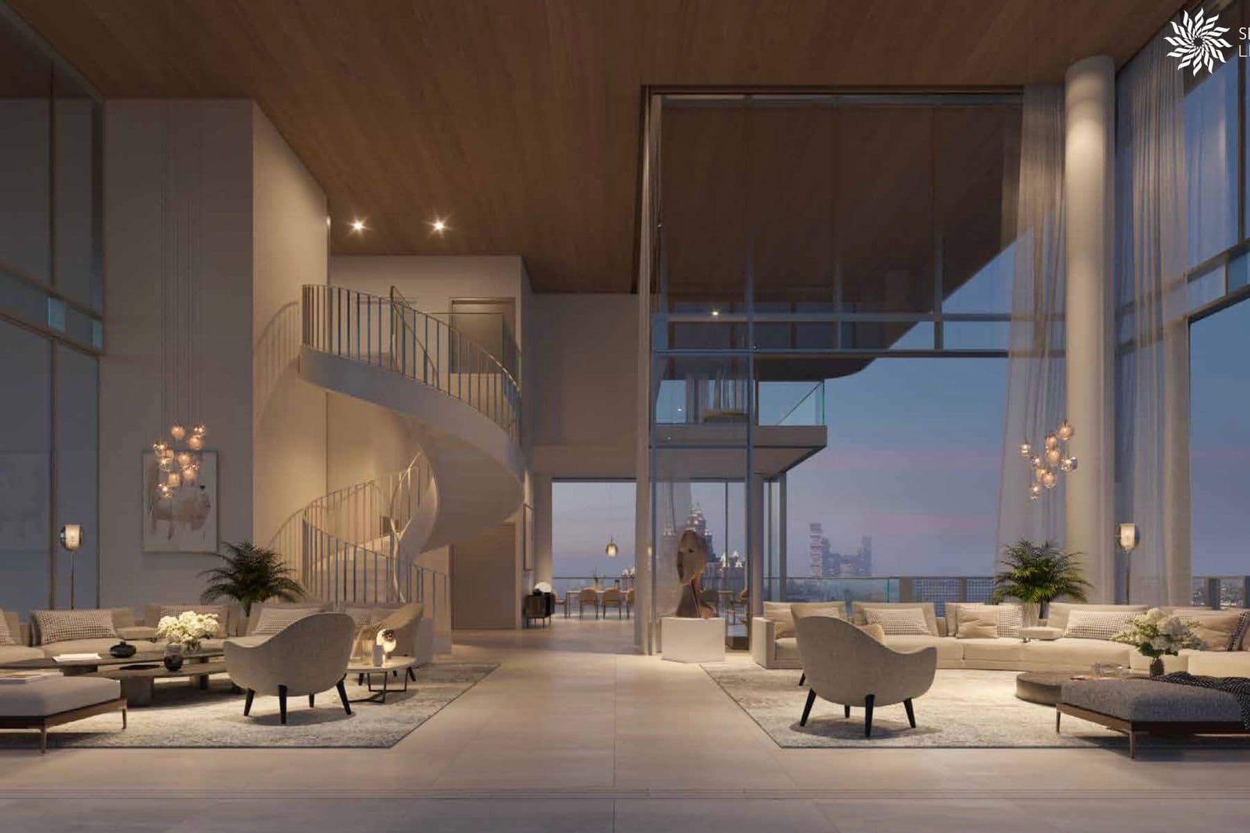 Пентхаус на полэтажа | 3 спальни | Вид на море