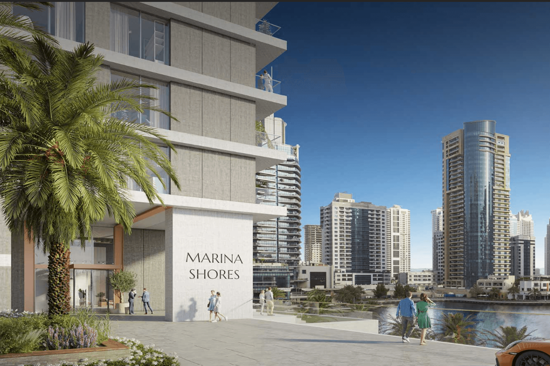Marina Shores от Emaar – роскошные апартаменты на берегу моря в районе Дубай Марина