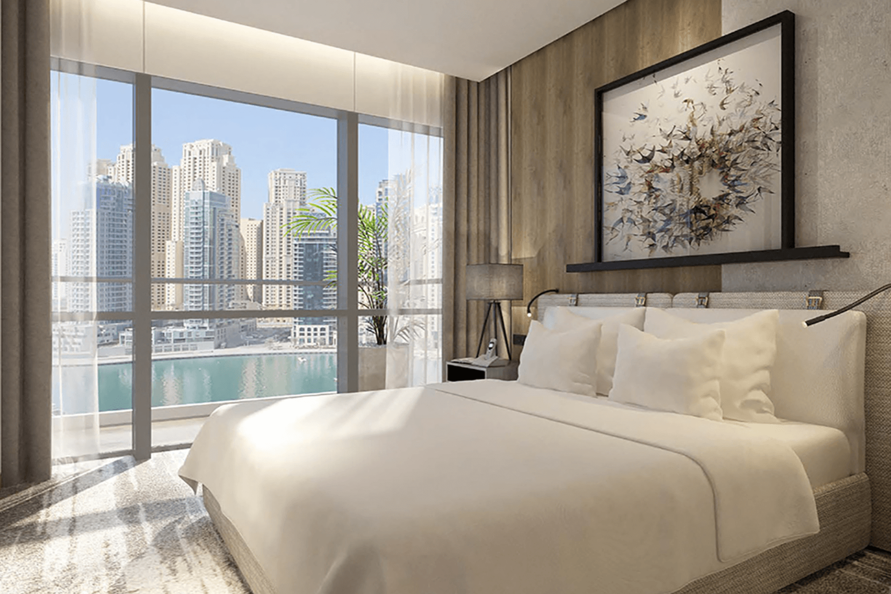 Marina Shores от Emaar – роскошные апартаменты на берегу моря в районе Дубай Марина