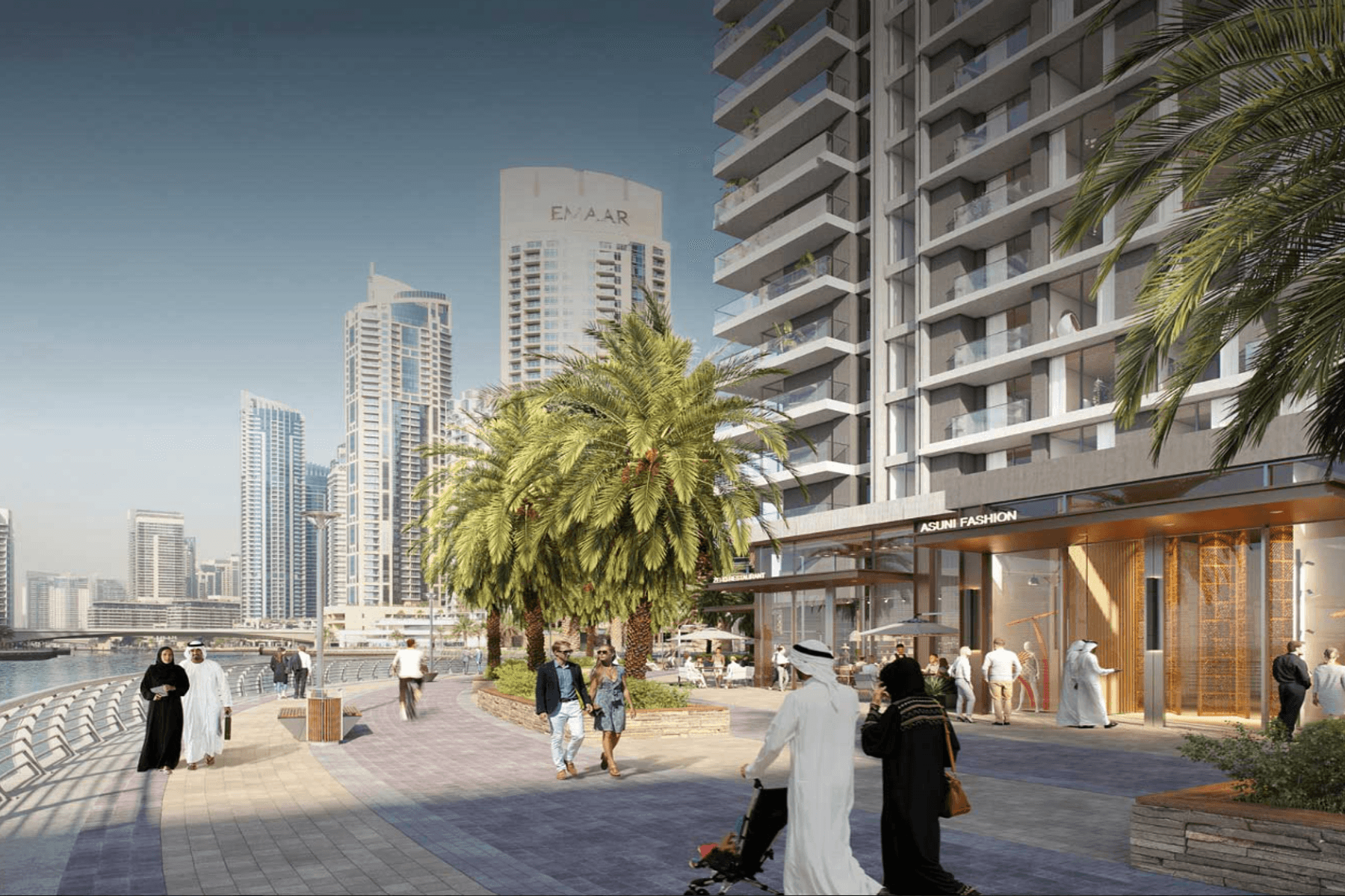 Marina Shores от Emaar – роскошные апартаменты на берегу моря в районе Дубай Марина