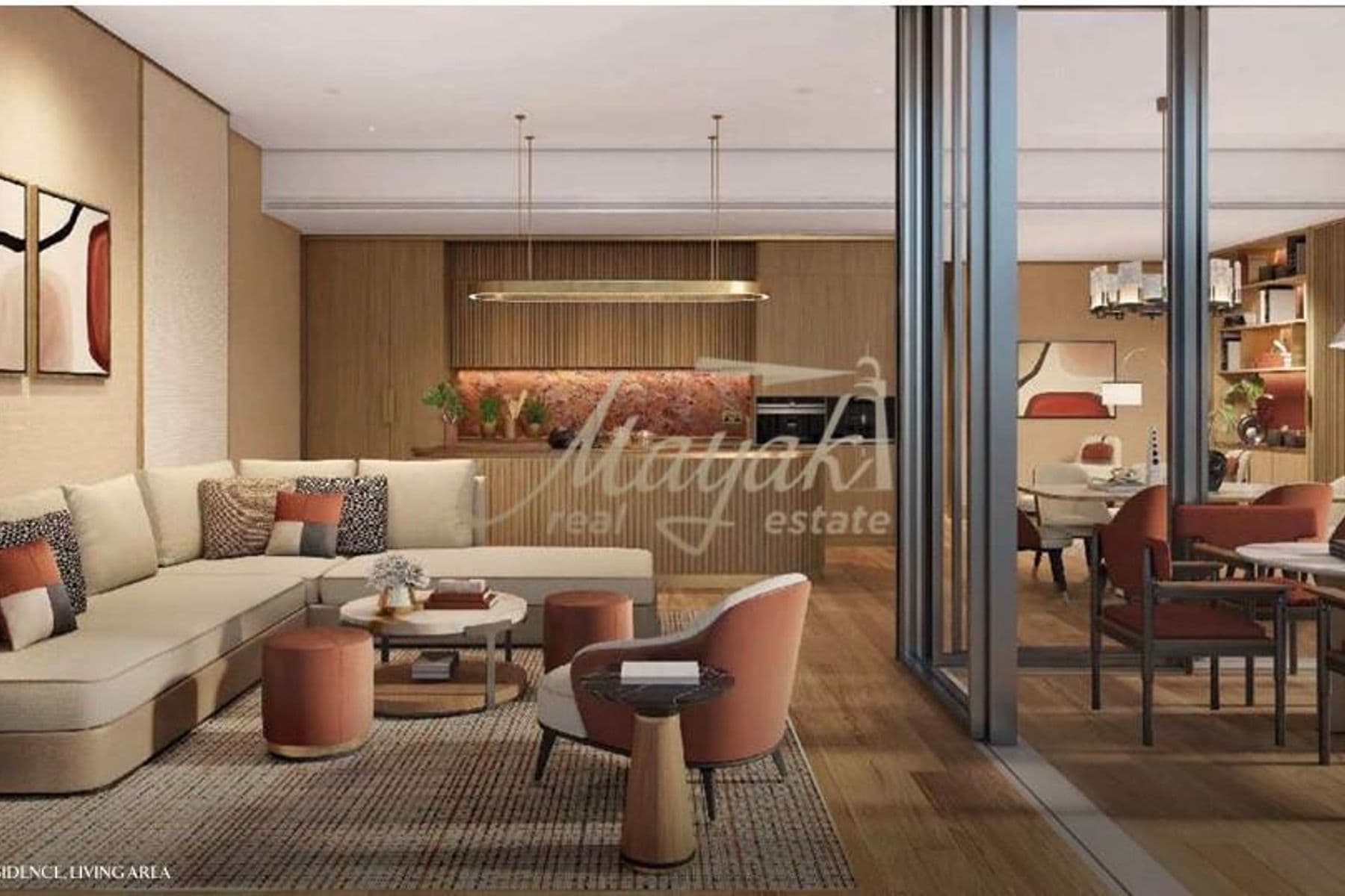 Эксклюзивные апартаменты класса люкс с 2 спальнями в Марса-эль-Араб