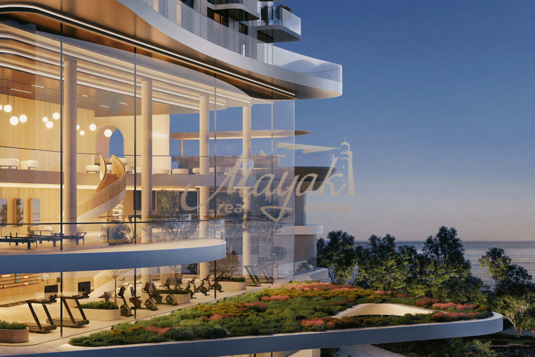 Проект Sensia | Вид на набережную | Элегантная 1-комнатная квартира