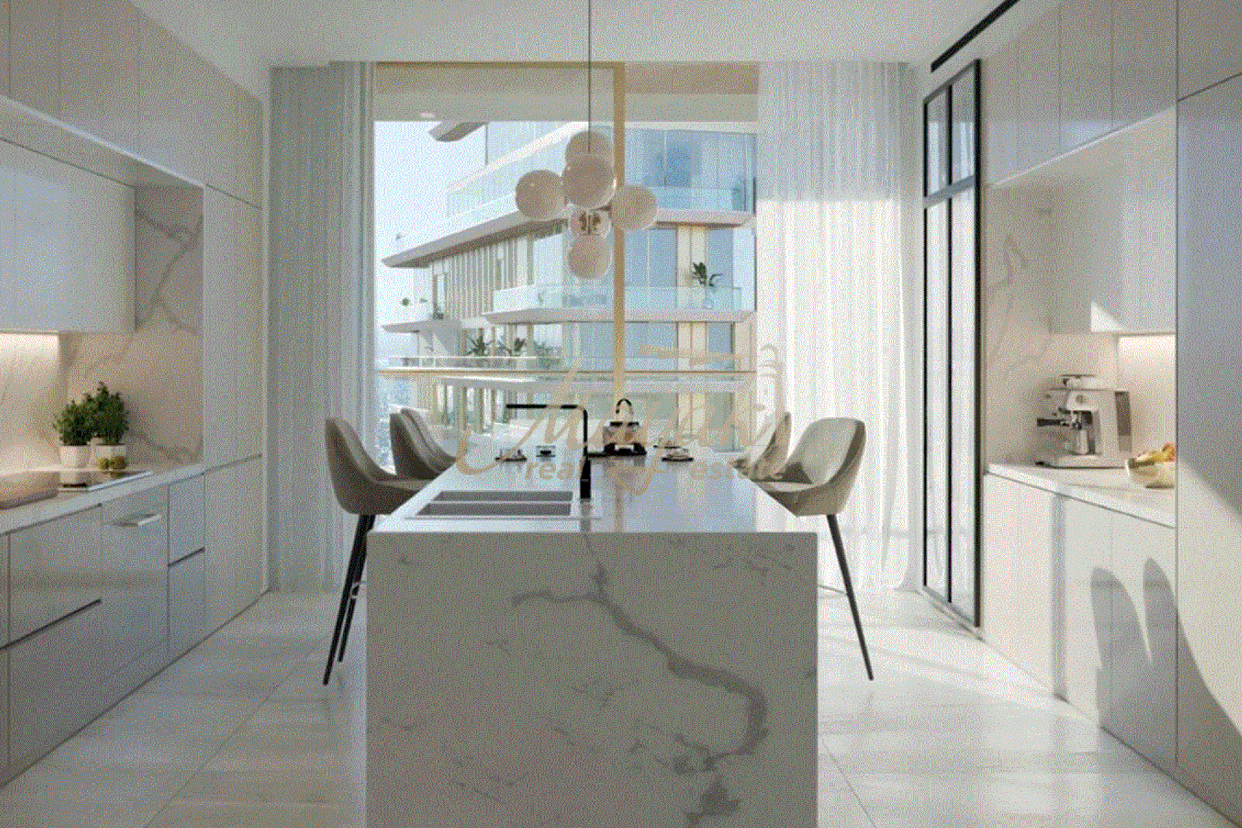 УГЛОВАЯ l ПОЛНЫЙ ВИД НА МОРЕ И ЗАКАТ l СРЕДНИЙ ЭТАЖ