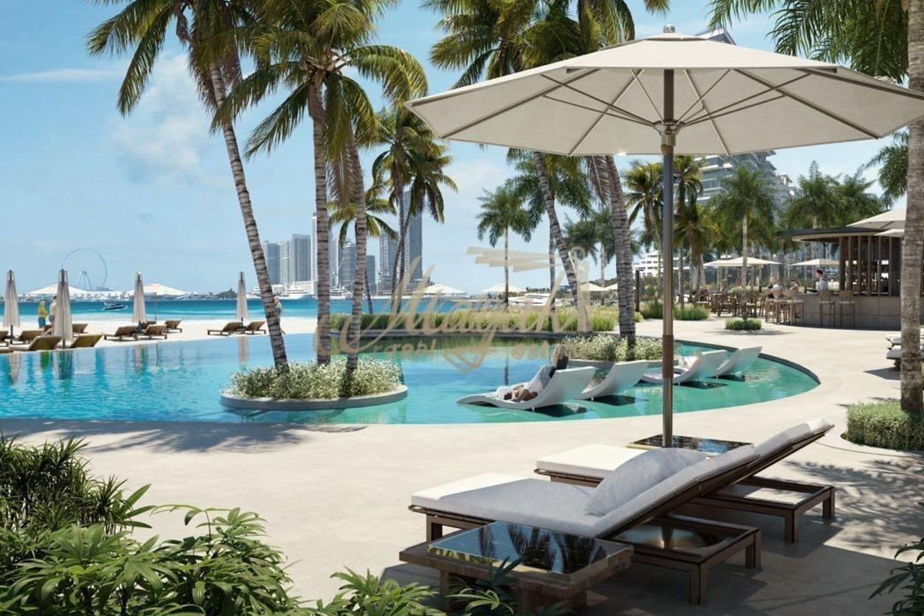 LUXURIOUS BEACHFRONT | PRIME 2-BEDROOM APARTMENT