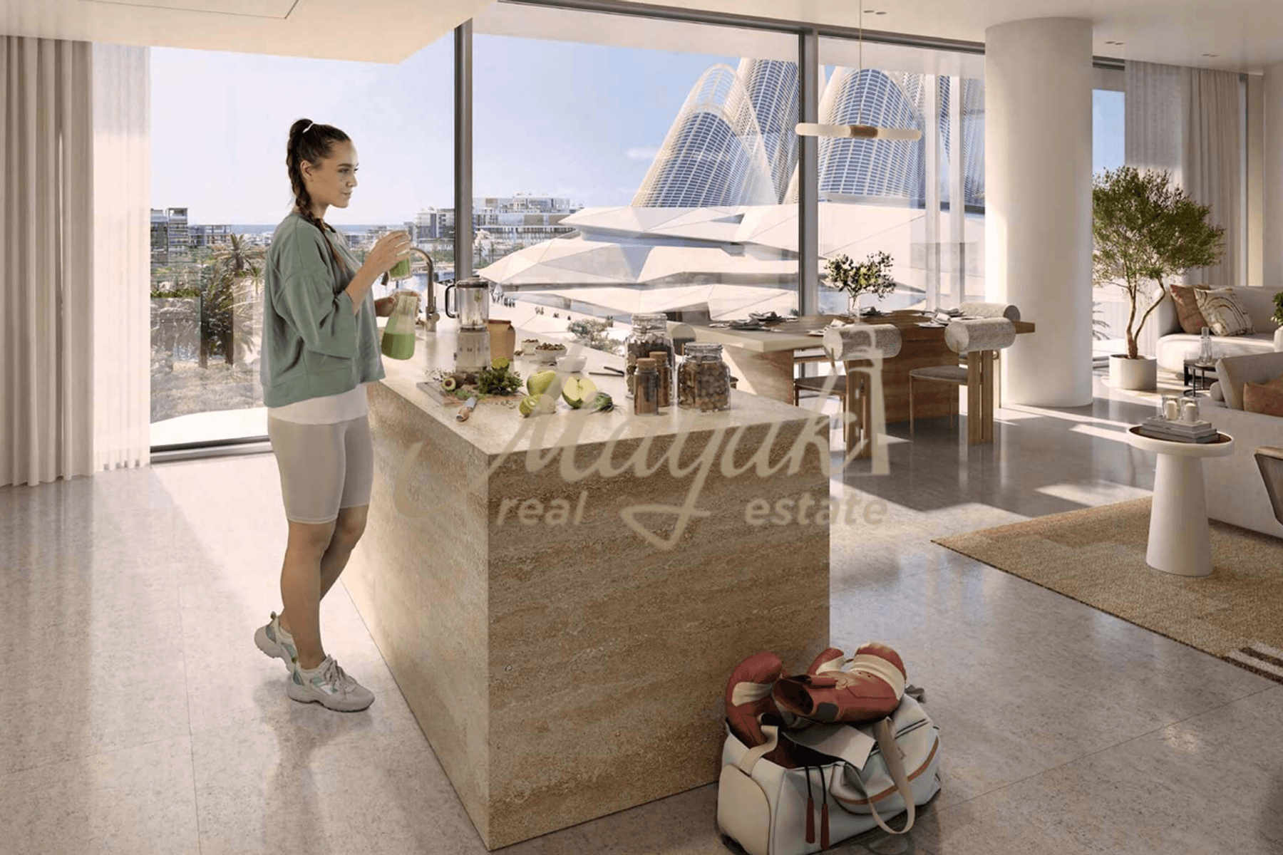 Вид на бульвар | Роскошные апартаменты с 2 спальнями и комнатой для прислуги | Стиль жизни