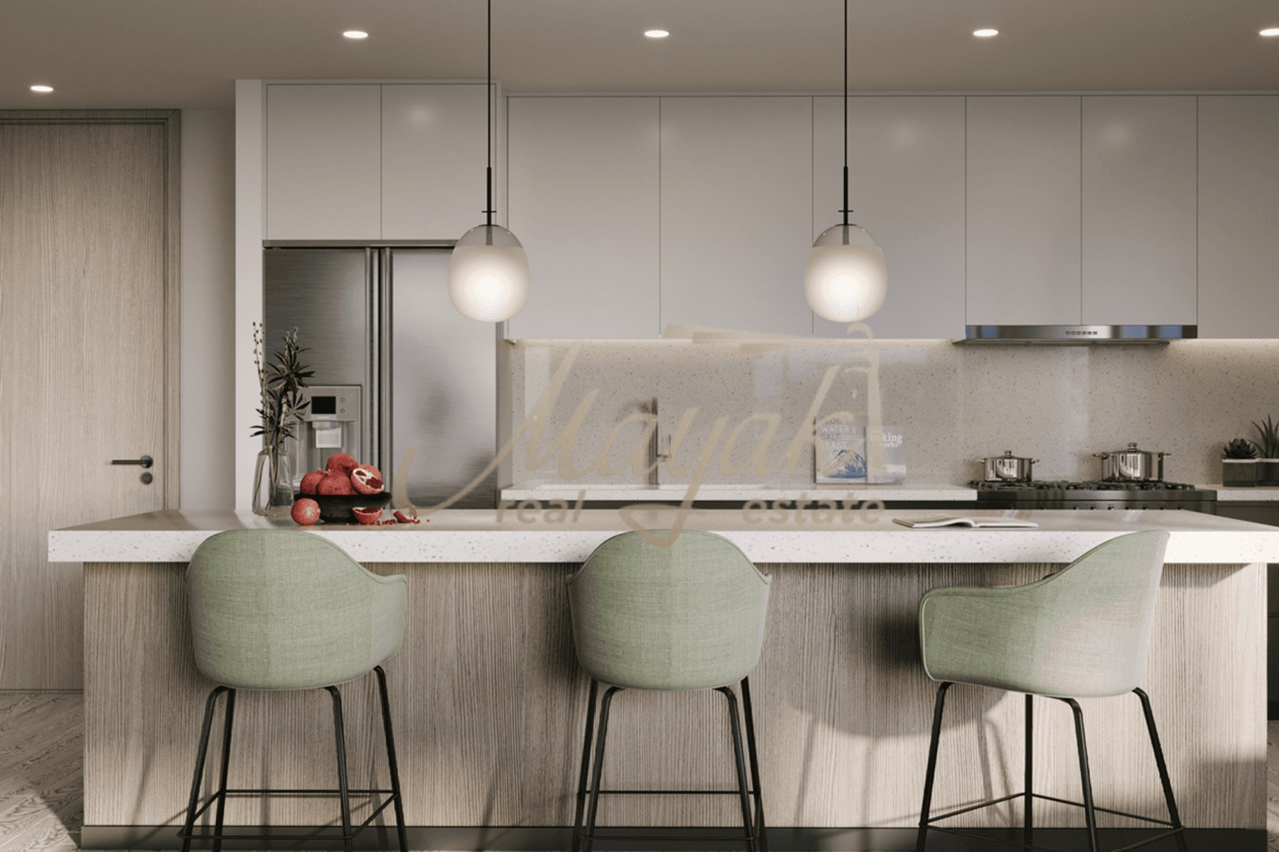 Изысканная жизнь | Современная 2-комнатная квартира | Центральный парк в City Walk