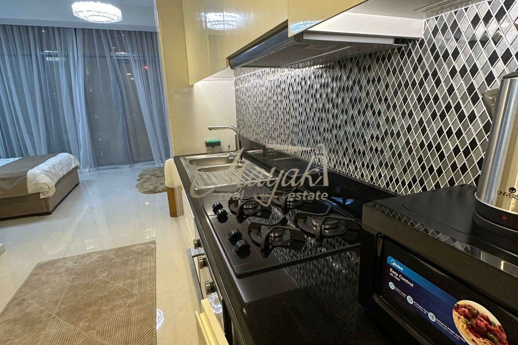 Студия на продажу | Высокий этаж | Вид на город | Aykon City Tower C