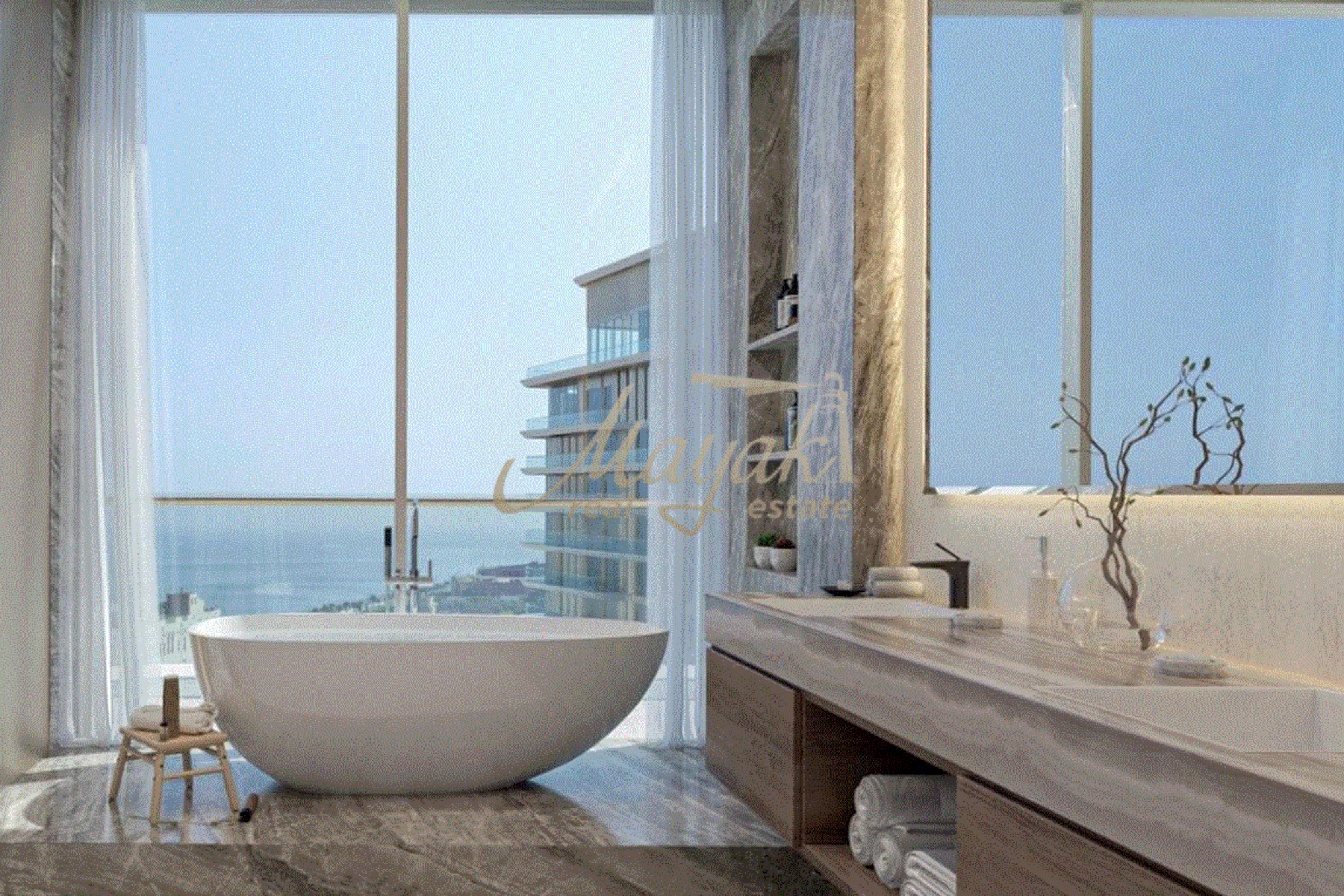 УГЛОВАЯ l ПОЛНЫЙ ВИД НА МОРЕ И ЗАКАТ l СРЕДНИЙ ЭТАЖ