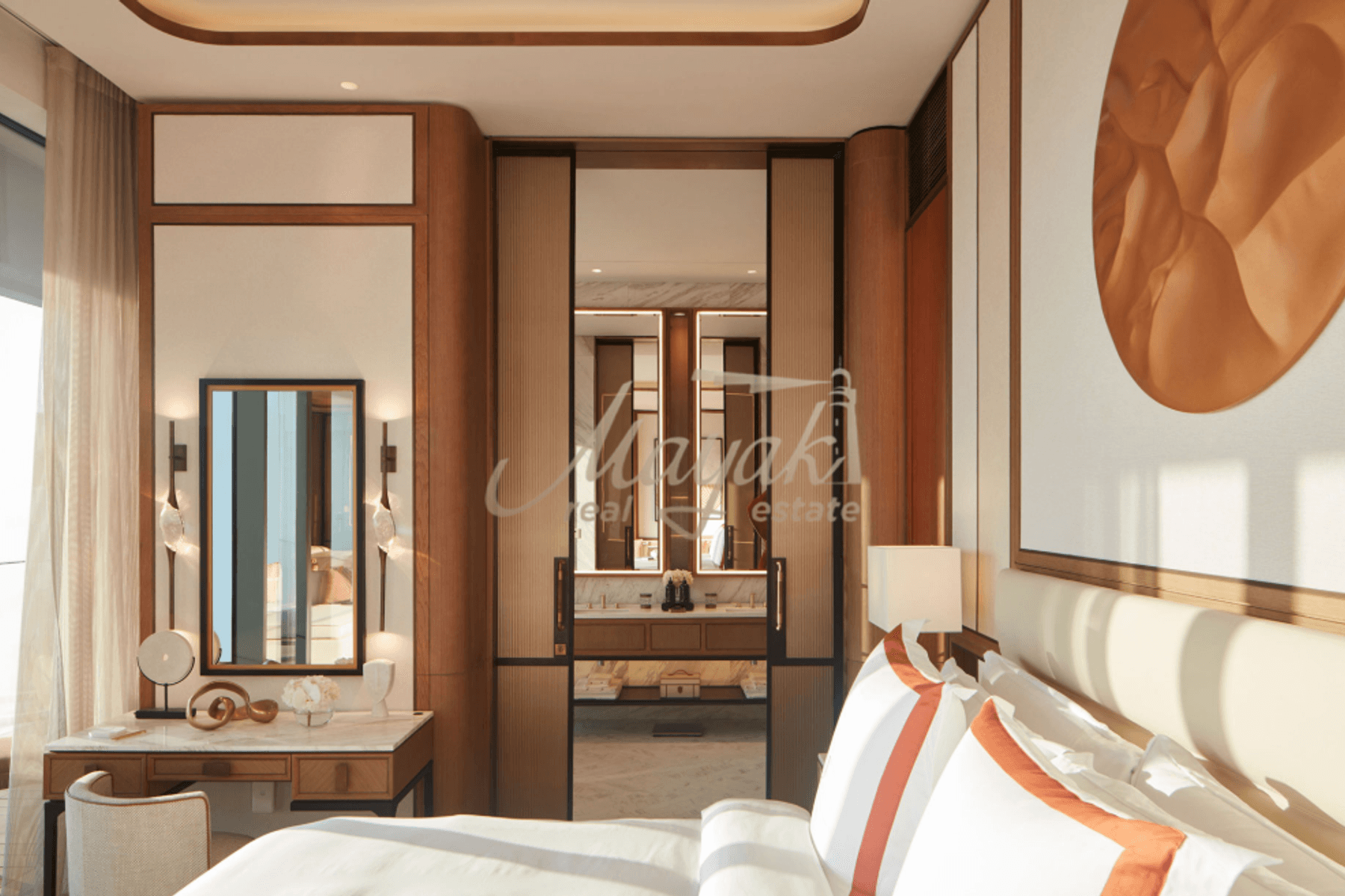 Эксклюзив | Квартира в престижном районе Марса Аль-Араб | Вид на море и Бурж Аль-Араб