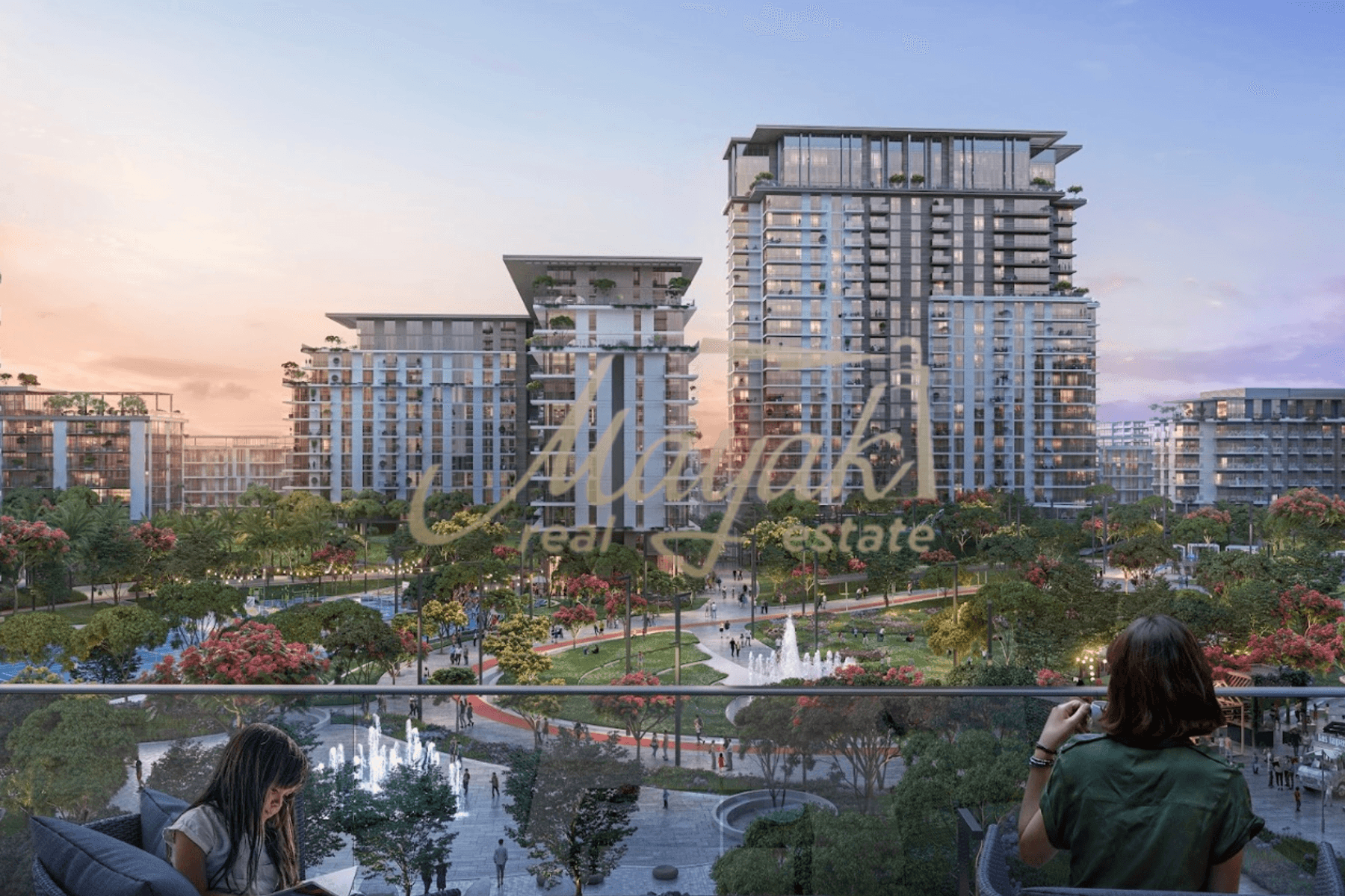 Изысканная жизнь | Современная 2-комнатная квартира | Центральный парк в City Walk