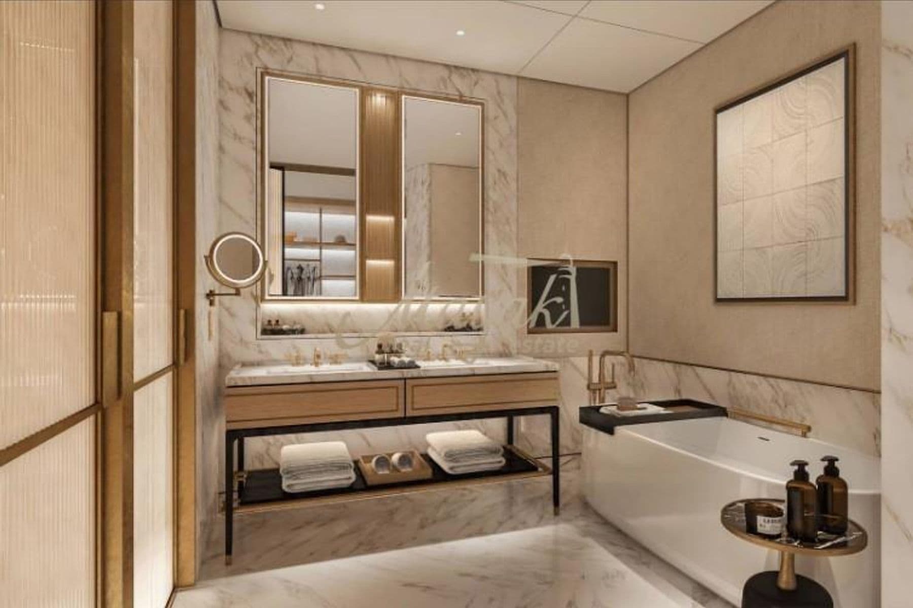 Эксклюзивные апартаменты класса люкс с 2 спальнями в Марса-эль-Араб