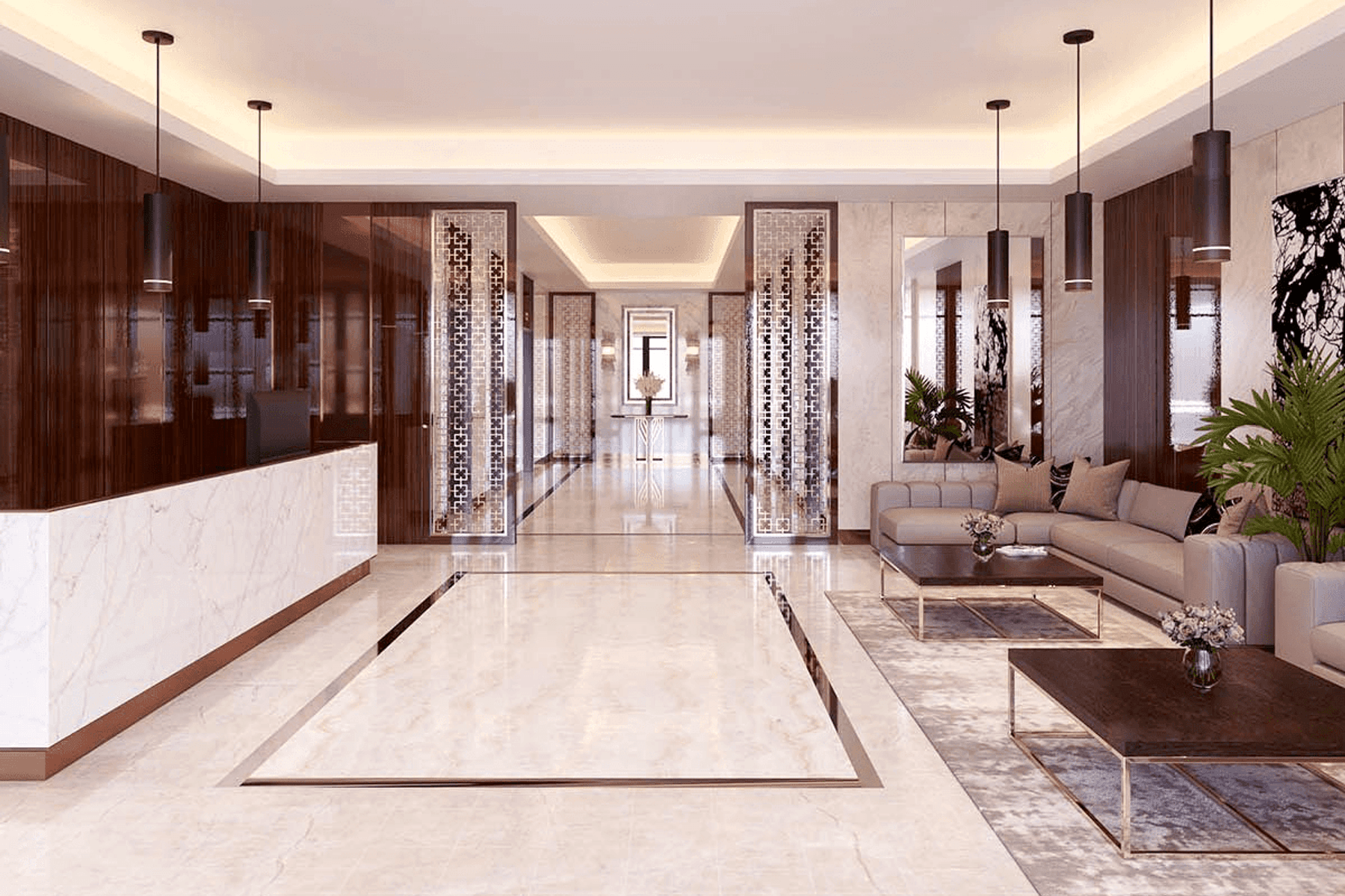 SOBHA ONE | РОСКОШНАЯ КВАРТИРА | ВИД НА BURJ KHALIFA