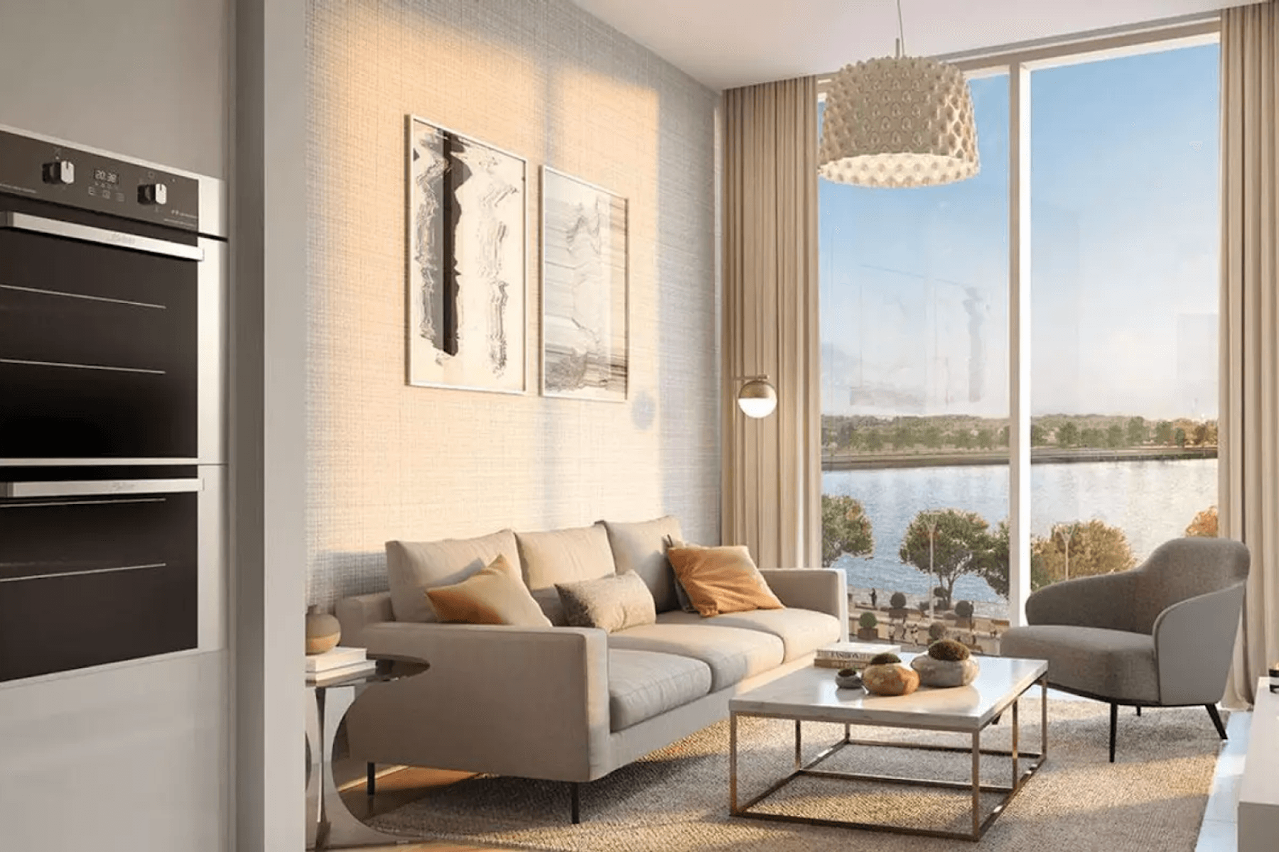 SOBHA ONE | РОСКОШНАЯ КВАРТИРА | ВИД НА BURJ KHALIFA