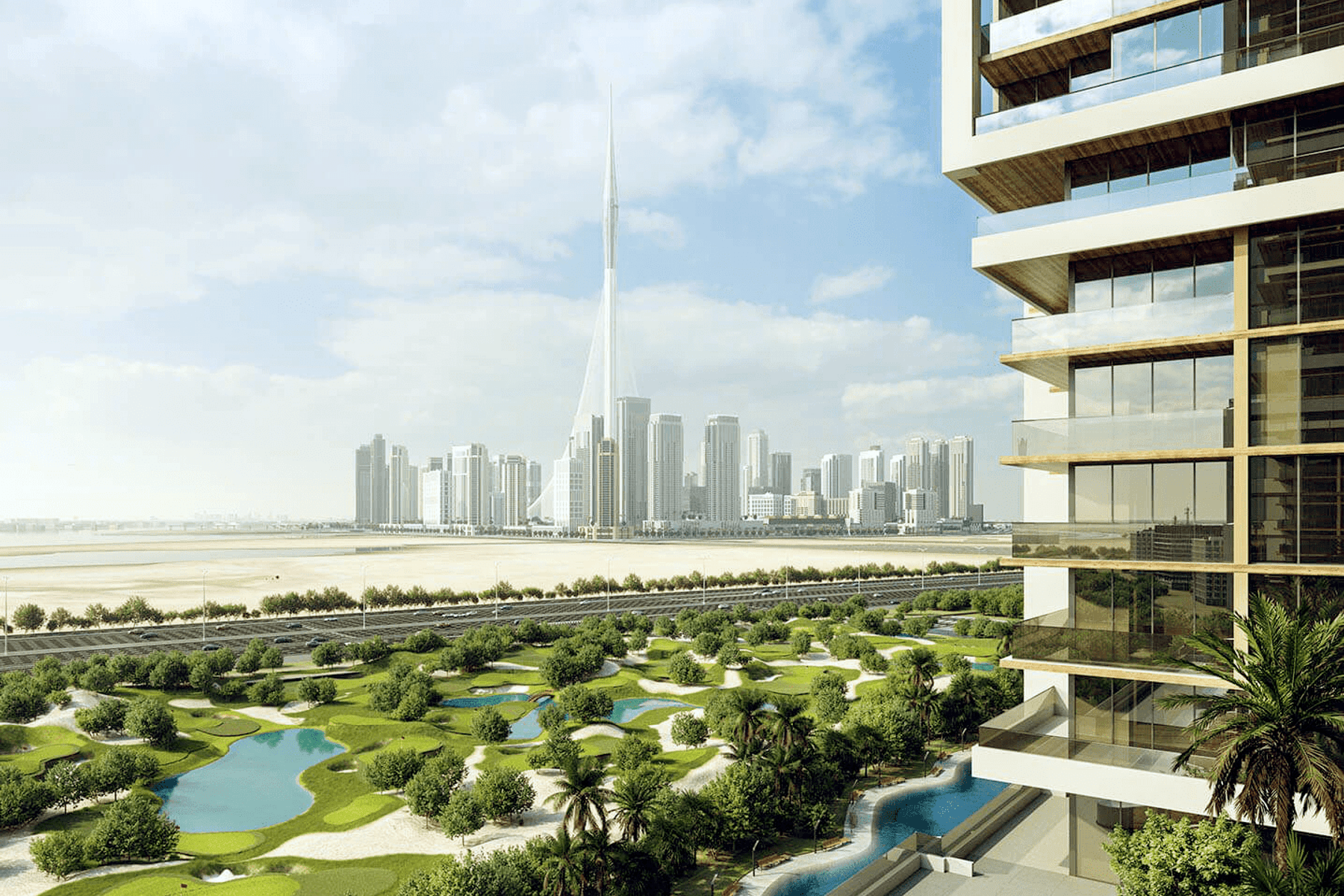 SOBHA ONE | РОСКОШНАЯ КВАРТИРА | ВИД НА BURJ KHALIFA