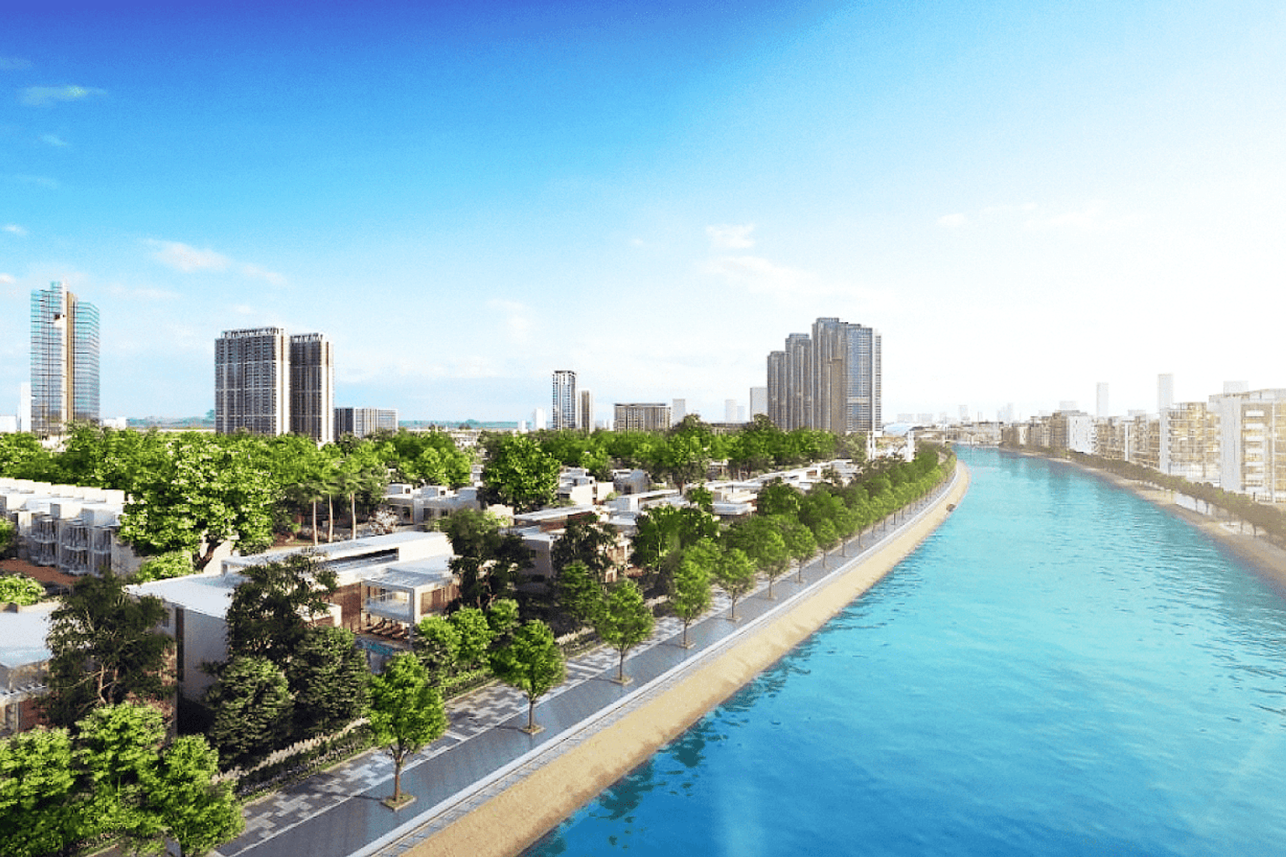 Вид на Бурдж-Халифа | Вид на лагуну | Просторный