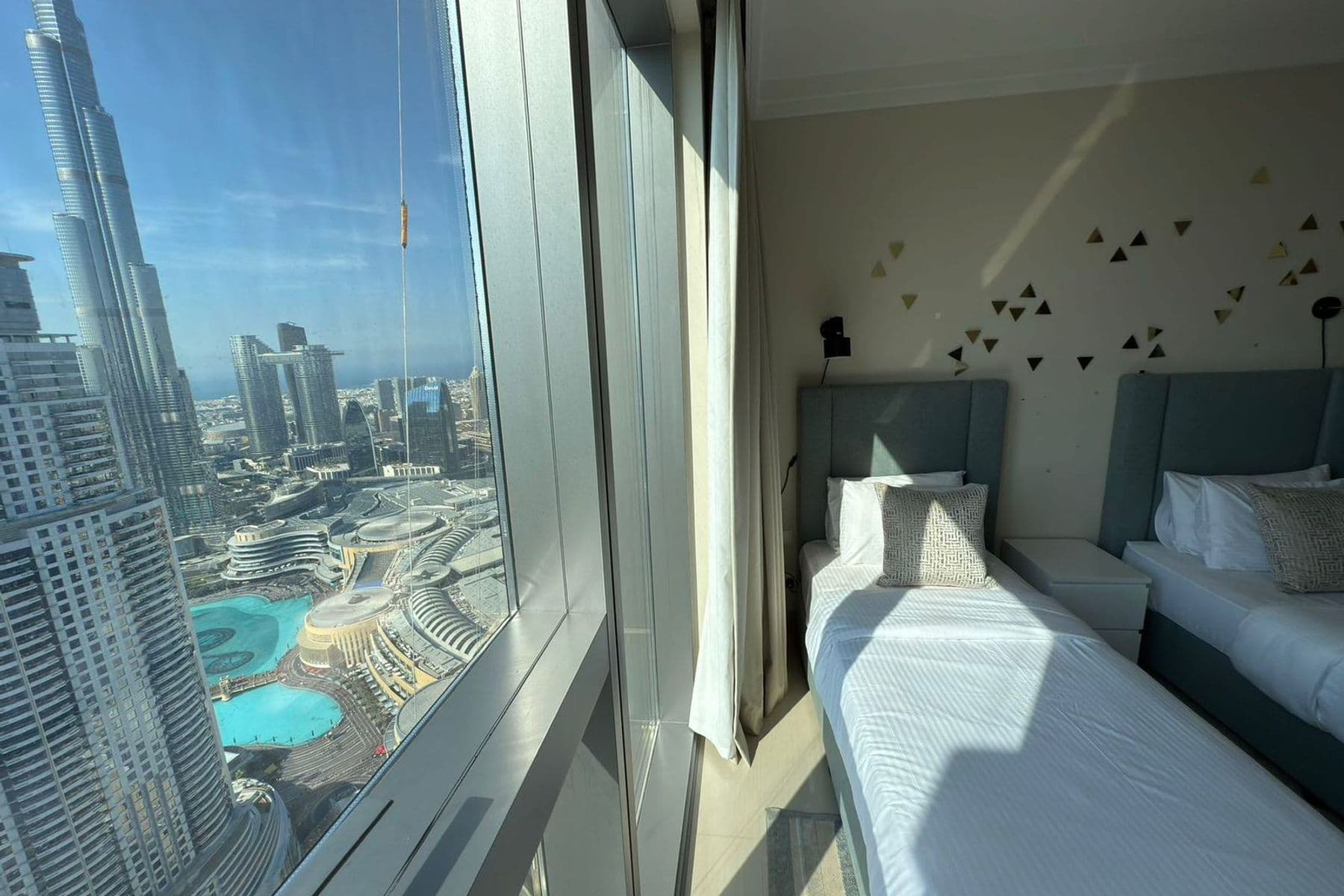 Downtown Boulevard Point Dubai mall 3bedrooms+maid