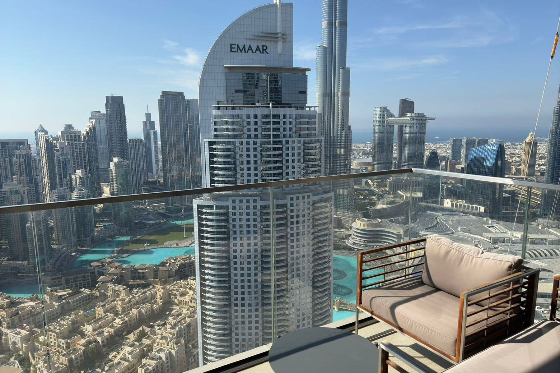 Downtown Boulevard Point Dubai mall 3bedrooms+maid