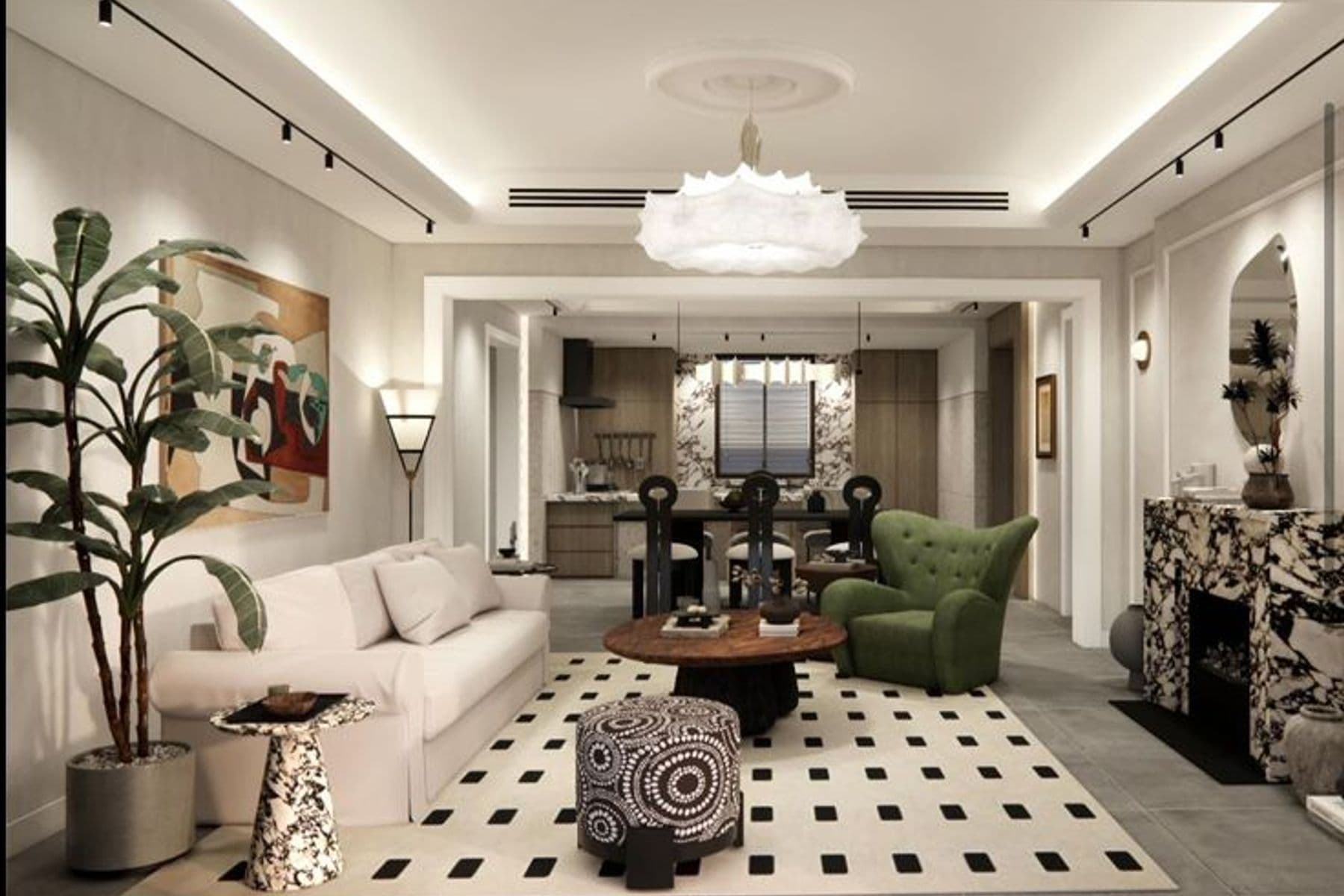 Duplex 3+1 downtown oldtown Attareen