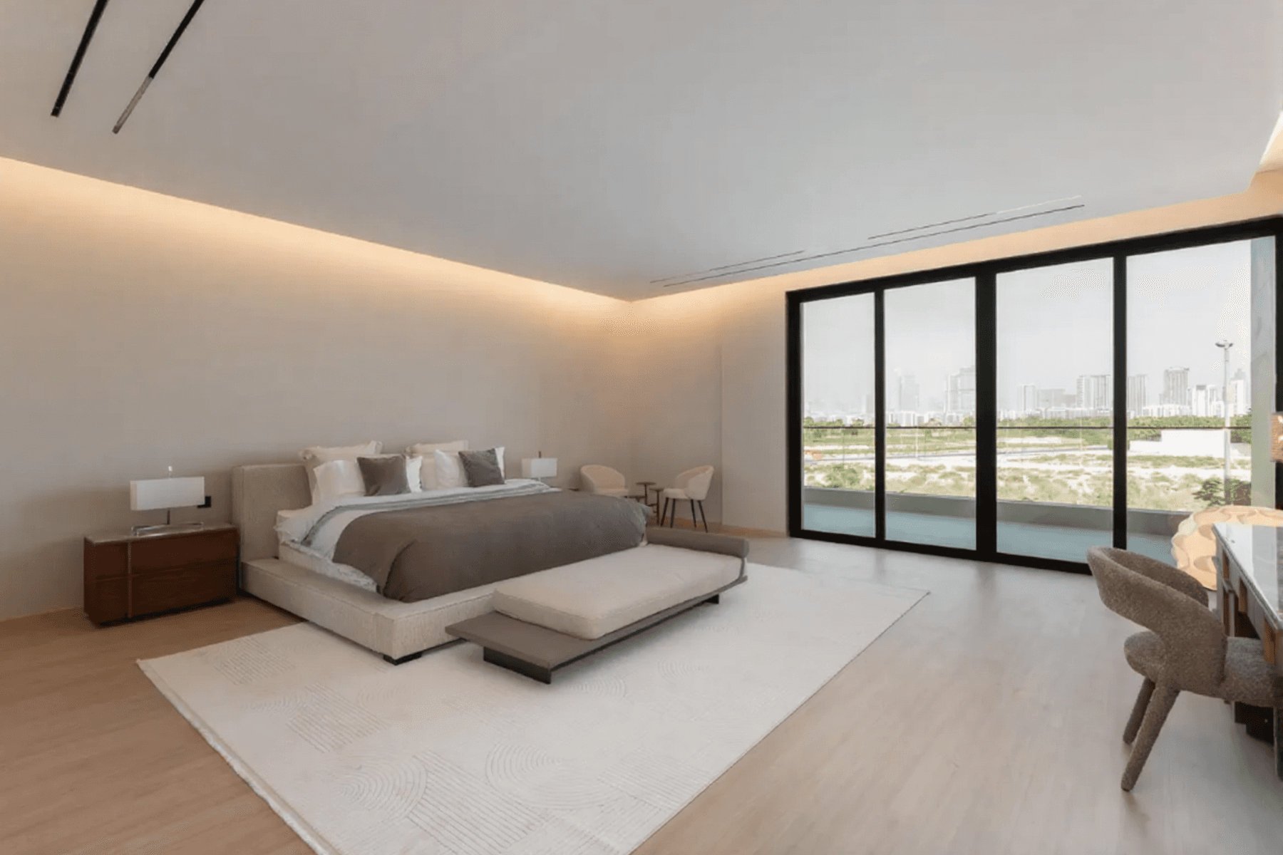 Роскошная вилла Meydan с тихой террасой на крыше.