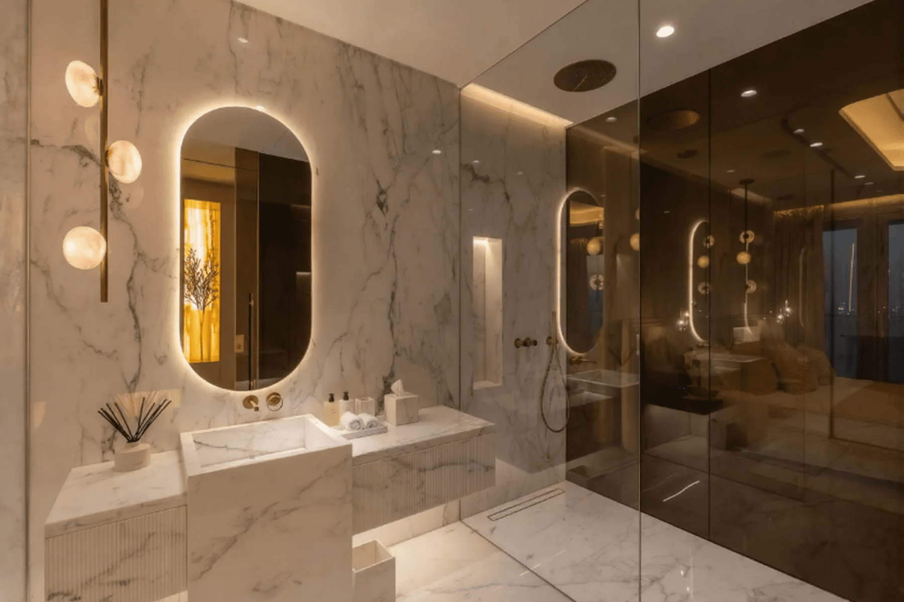 Мастерски выполненный роскошный пентхаус, занимающий весь этаж.