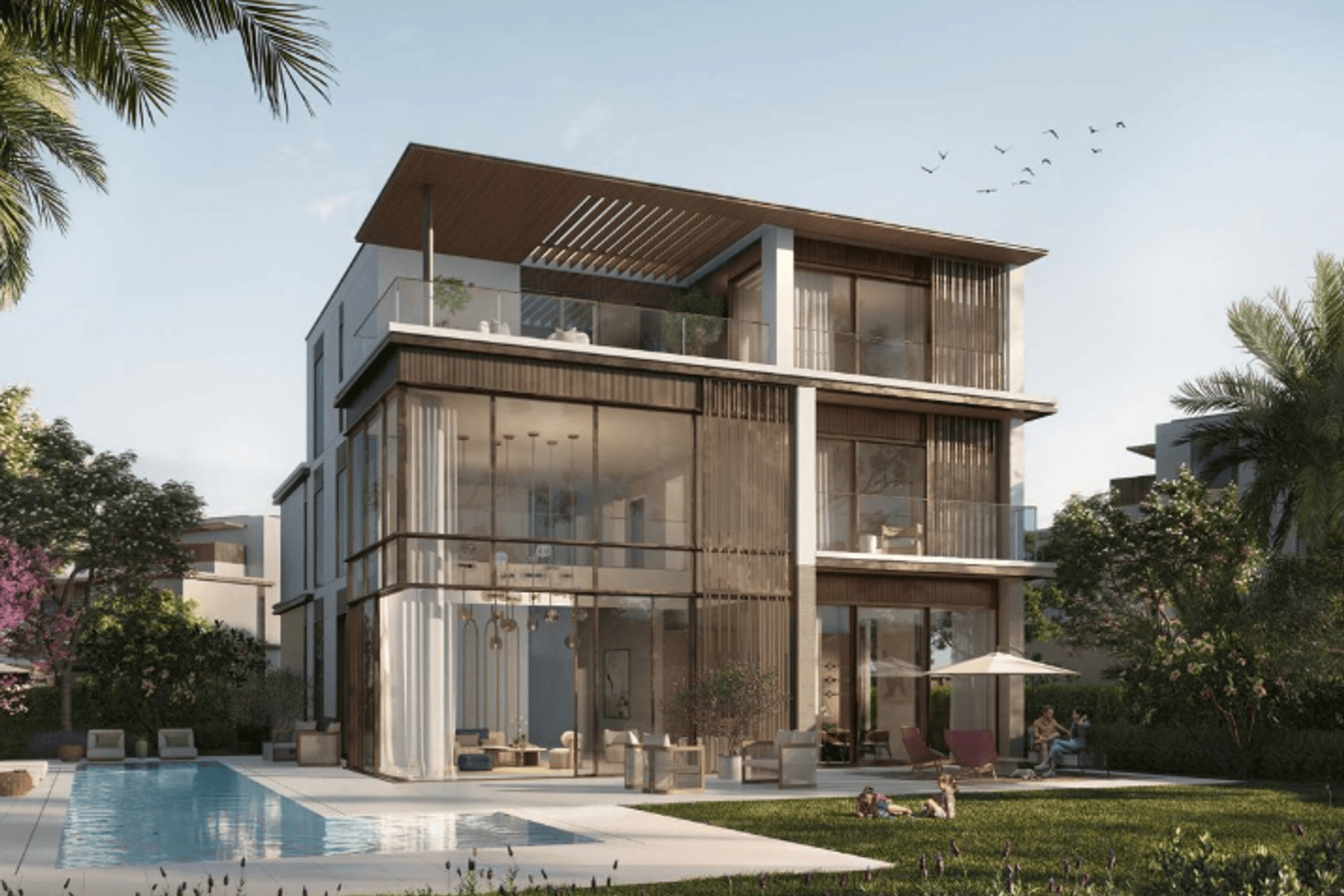 Luxury 5-Bedroom Villa in Nad Al Sheba Gardens | Spacious & Modern Living