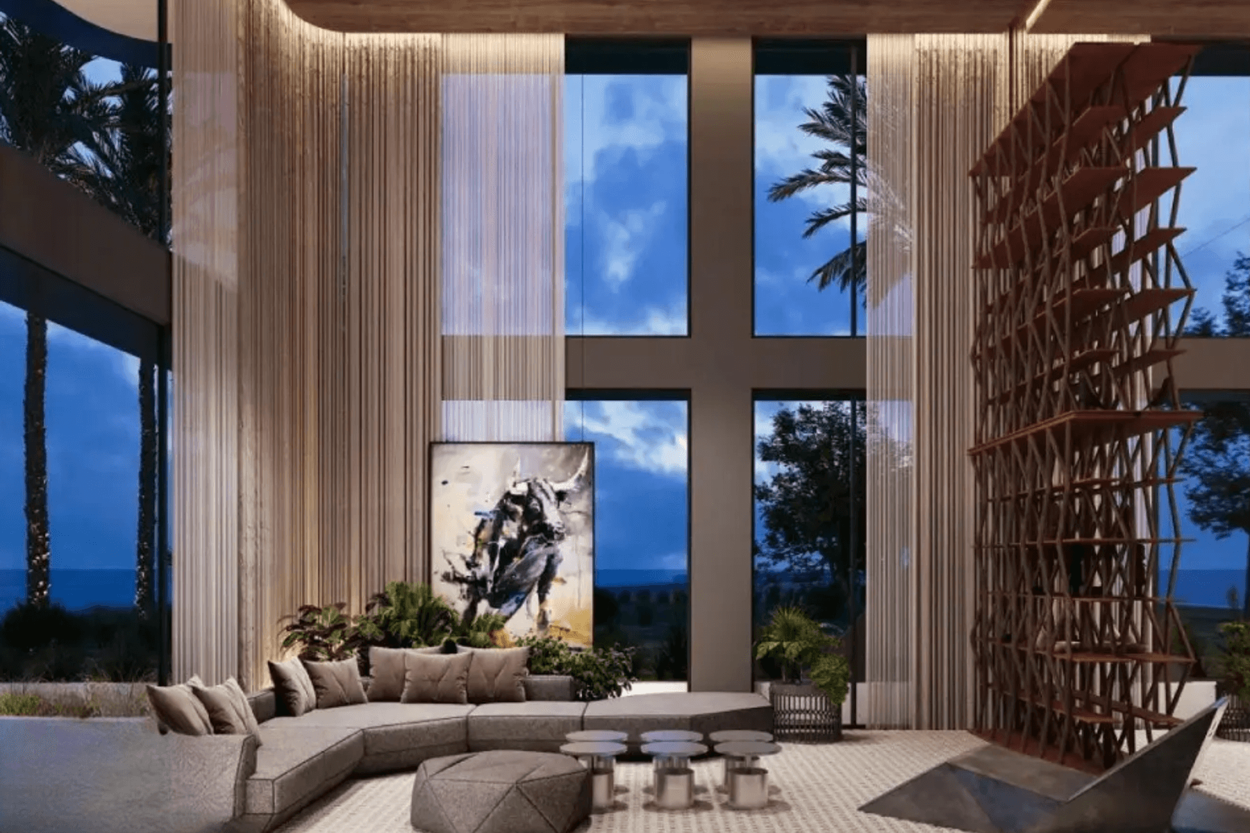 Luxury 5BR Mansion | Prime Island Location Near Wynn | Exclusive Coastal Living