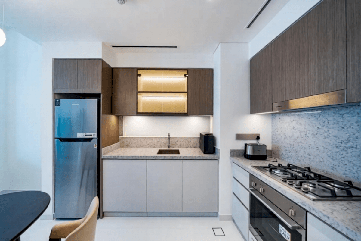 Роскошные апартаменты с 2 спальнями | Вид на пальмы | Пляж Эмаар