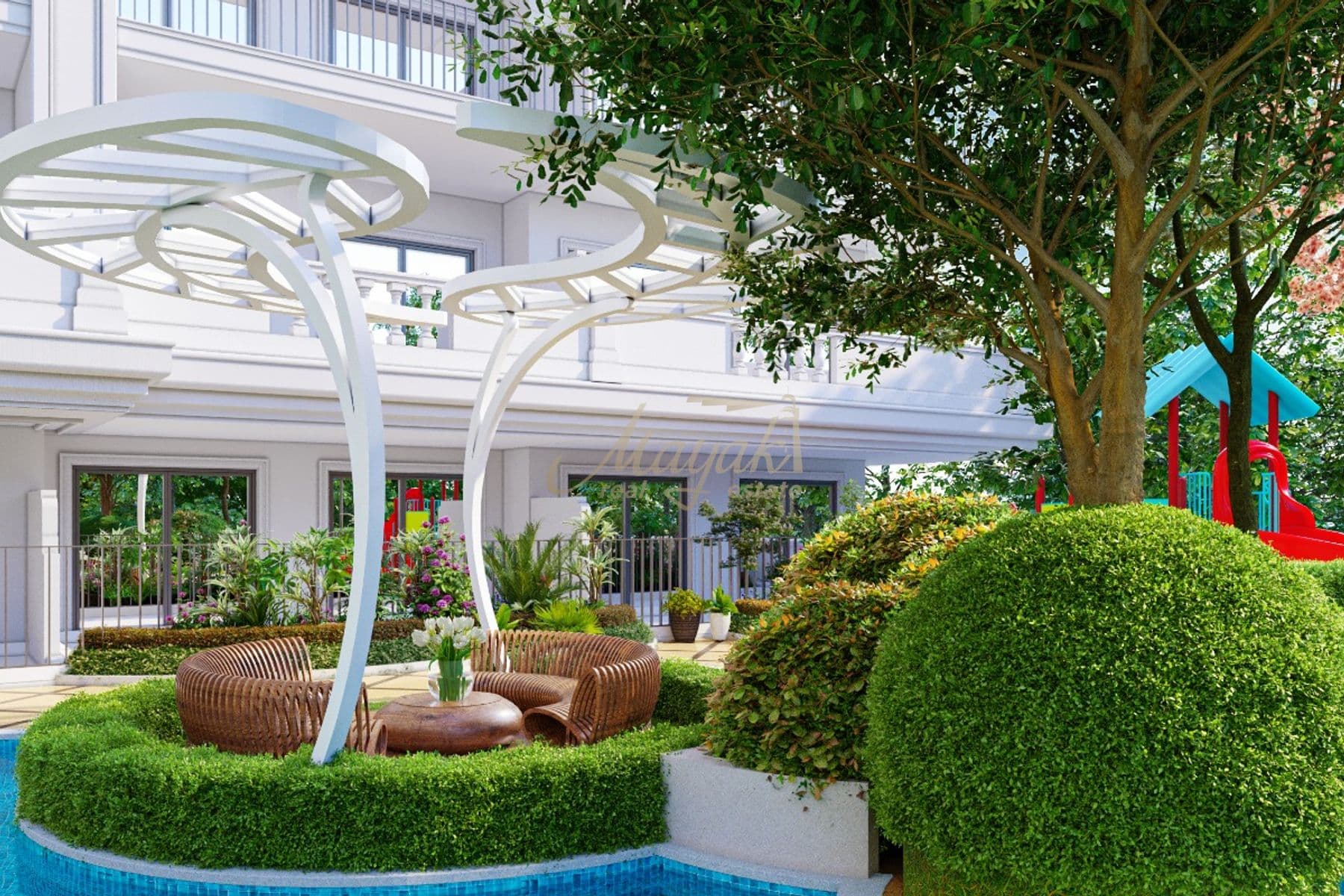 3 BHK with Private Pool | Vincitore Aqua Dimore