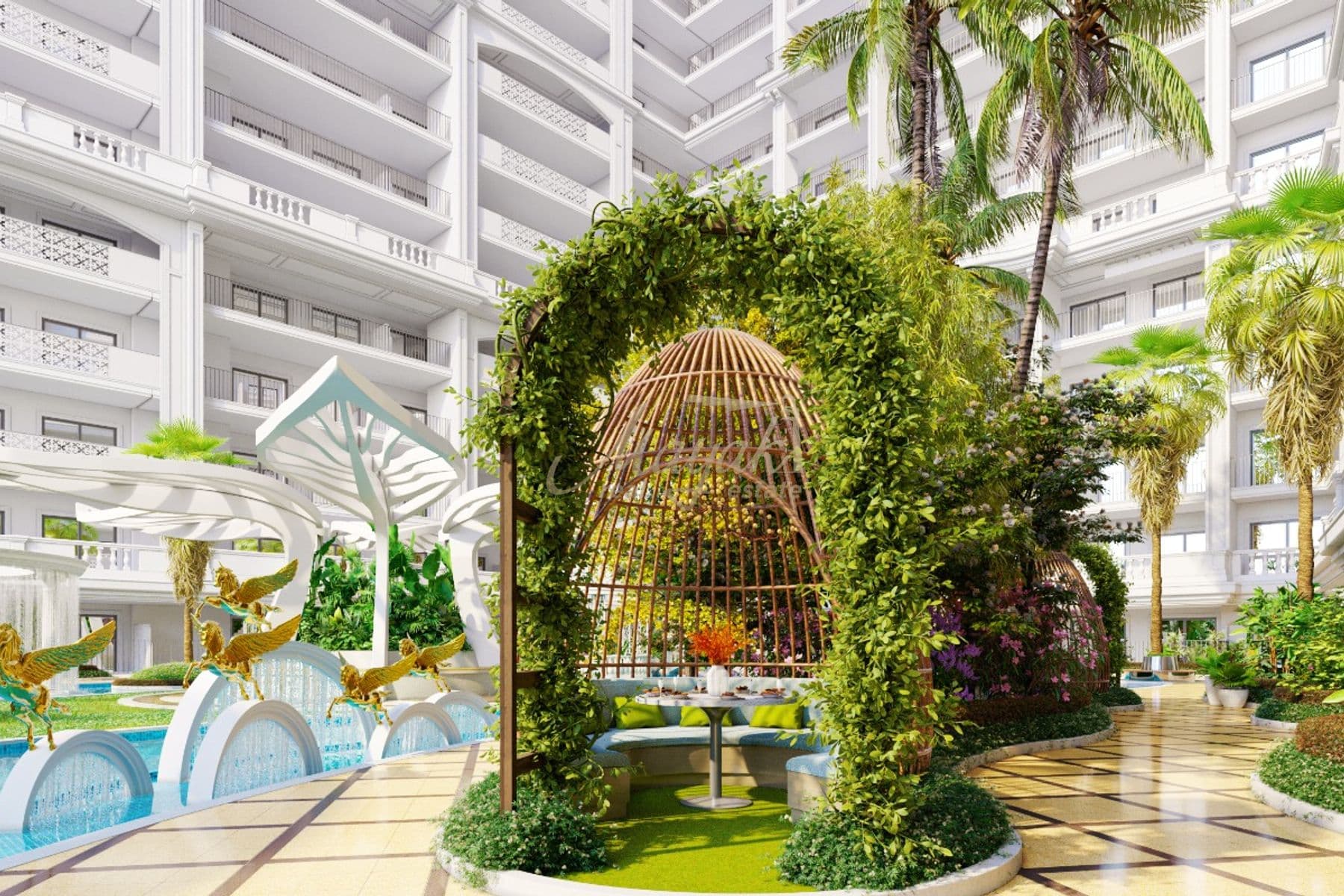 3 BHK with Private Pool | Vincitore Aqua Dimore