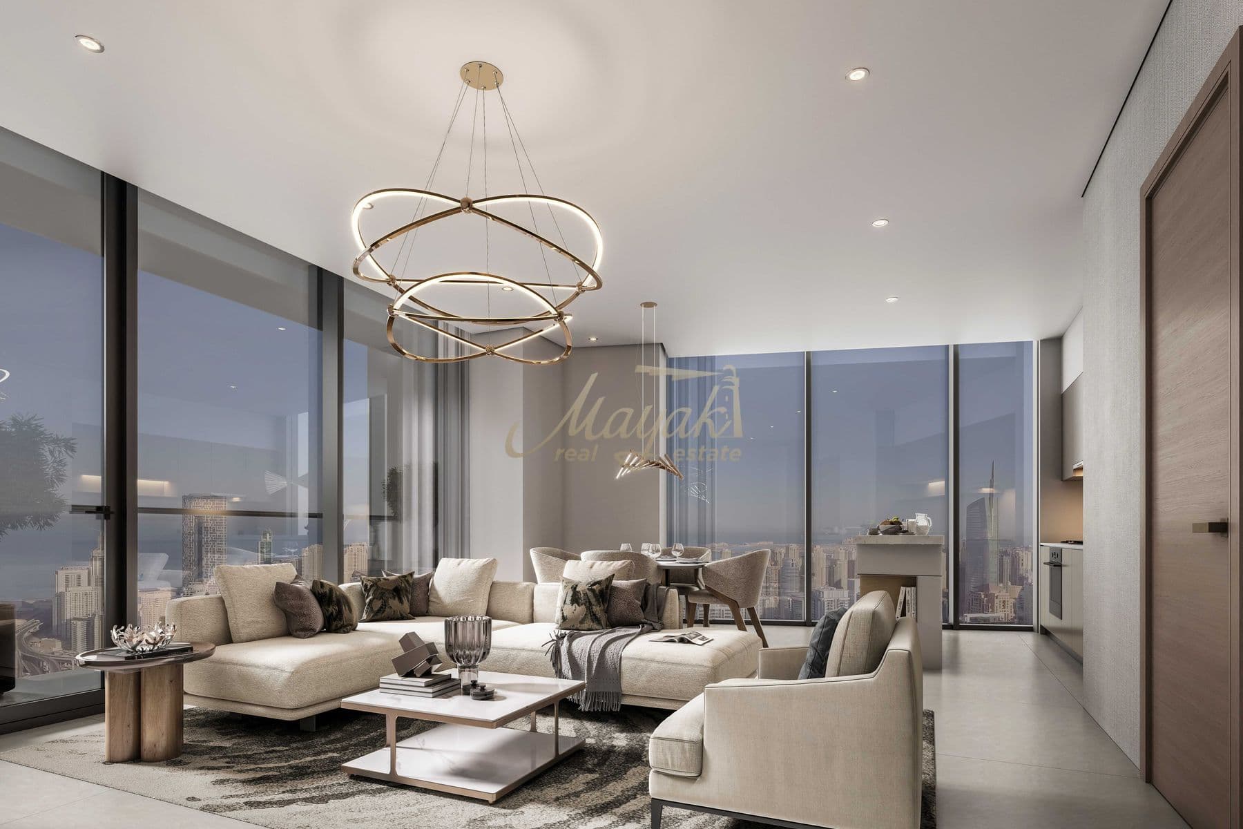 Живите на фоне горизонта | 1 спальня, вид на остров Джумейра | Высокая рентабельность инвестиций