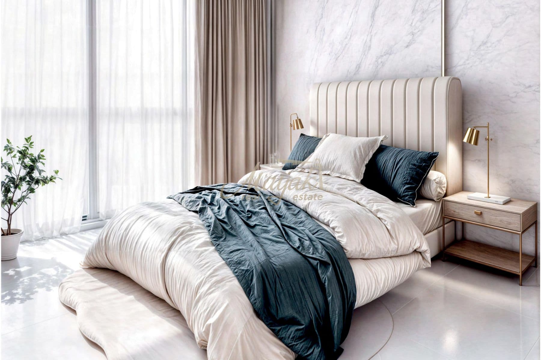 Волны, виды, роскошь | 2 спальни | Dubai Islands