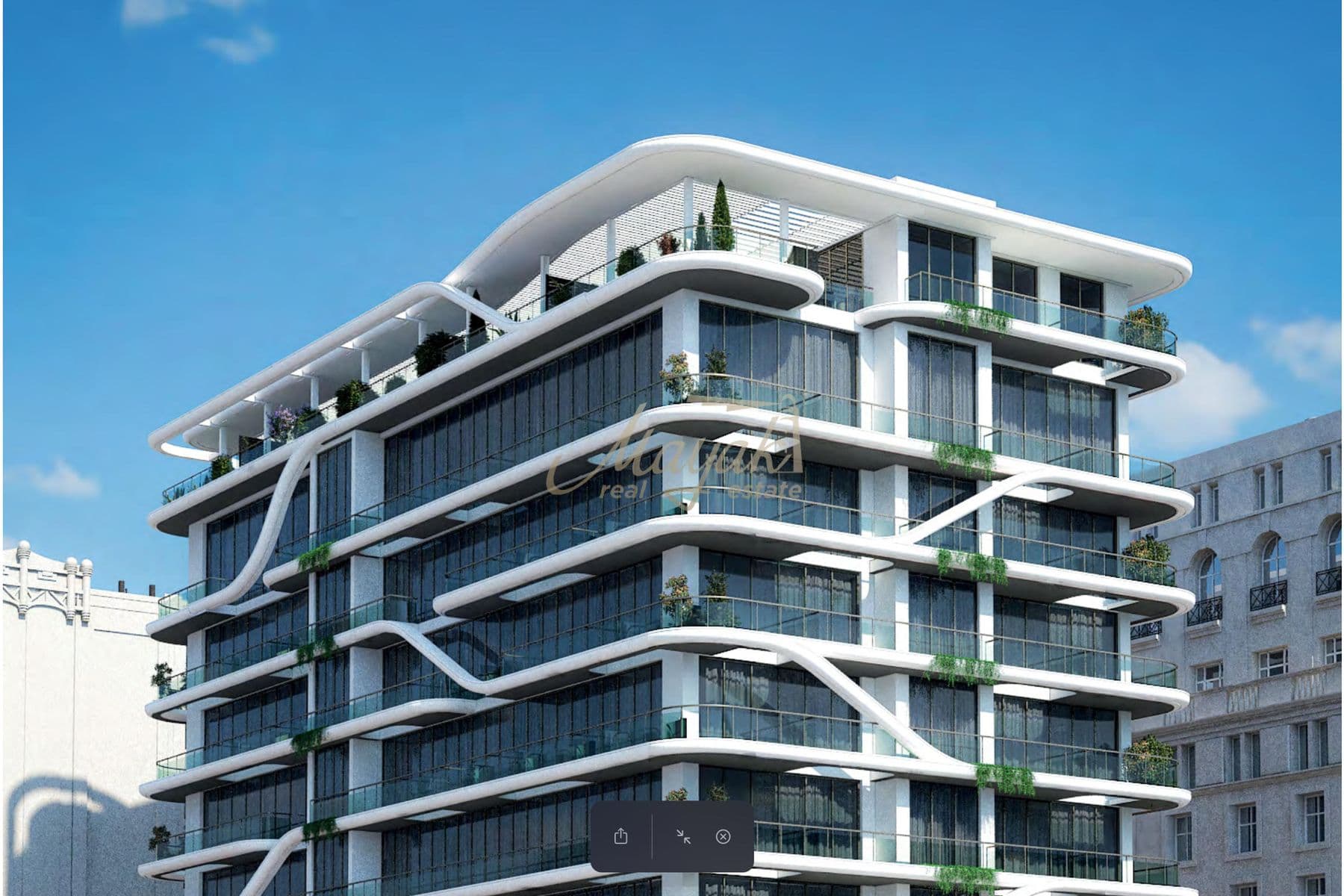 Волны, виды, роскошь | 2 спальни | Dubai Islands