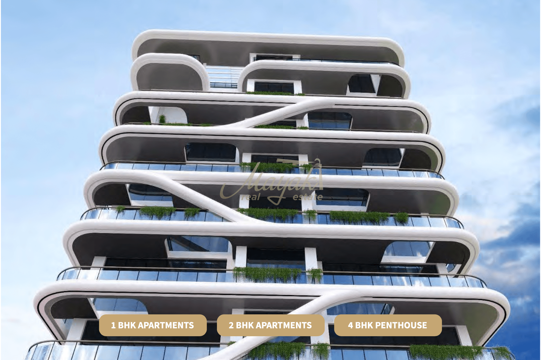 Волны, виды, роскошь | 2 спальни | Dubai Islands