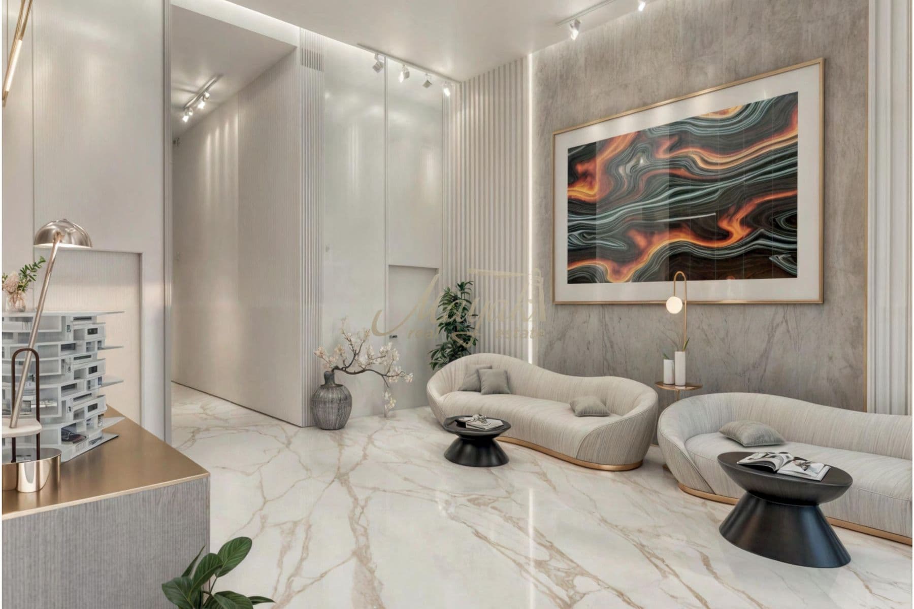 Волны, виды, роскошь | 2 спальни | Dubai Islands