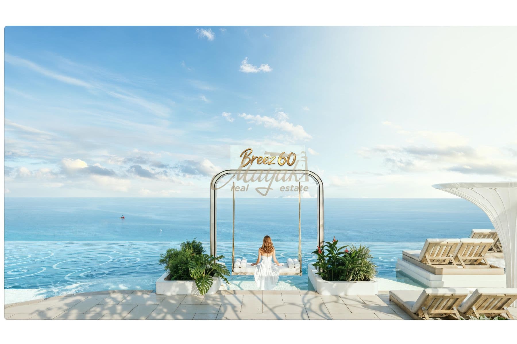 Роскошная студия на берегу | Maritime City | Вид на горизонт