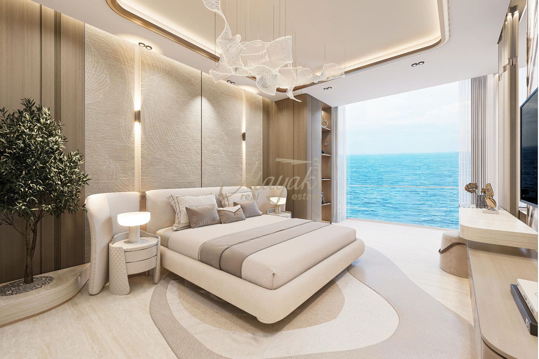 Премиум 2 спальни | Роскошная жизнь | Вид на горизонт и море