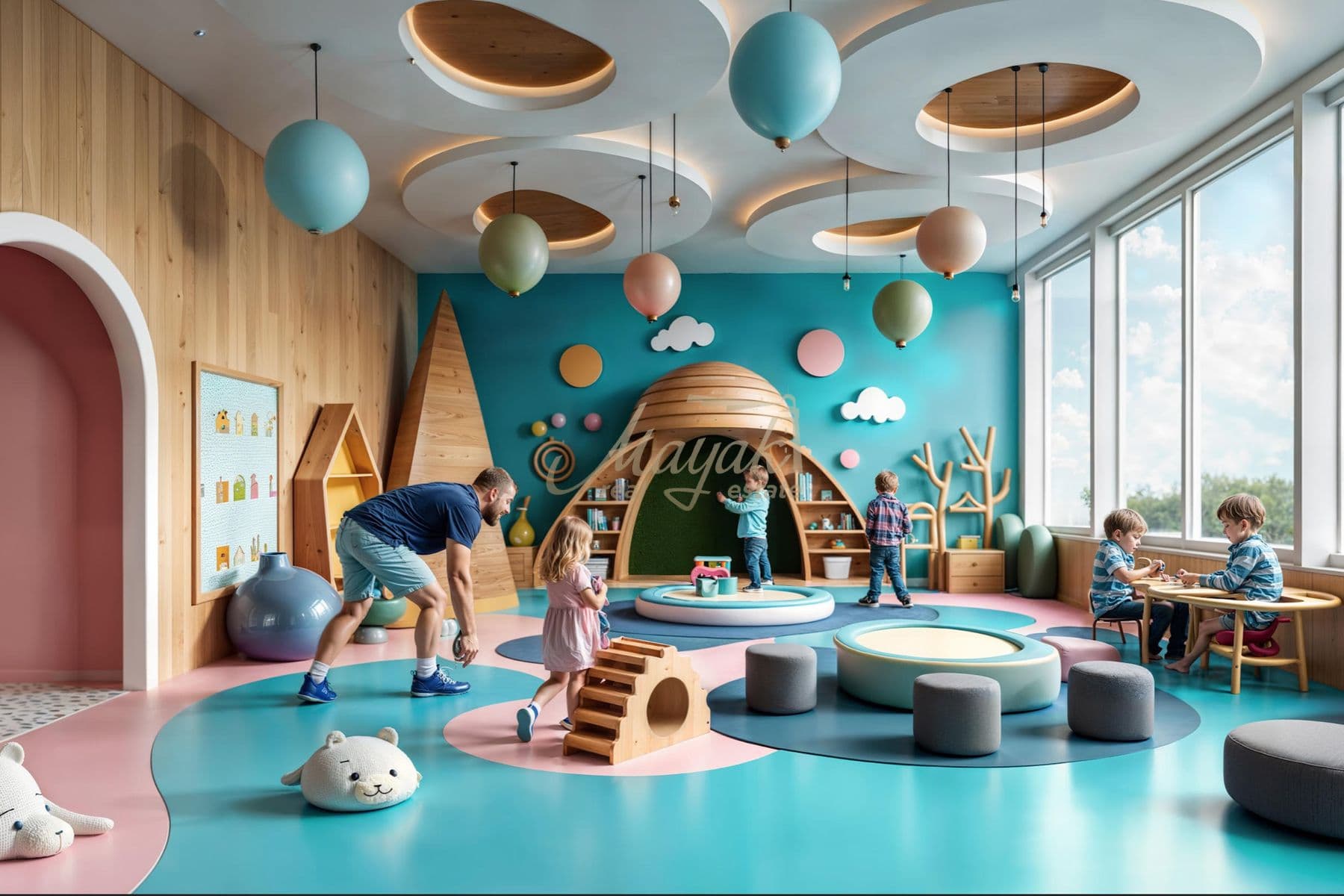 Полностью меблированная | Роскошная 3-комнатная квартира + частный бассейн | Эксклюзивная