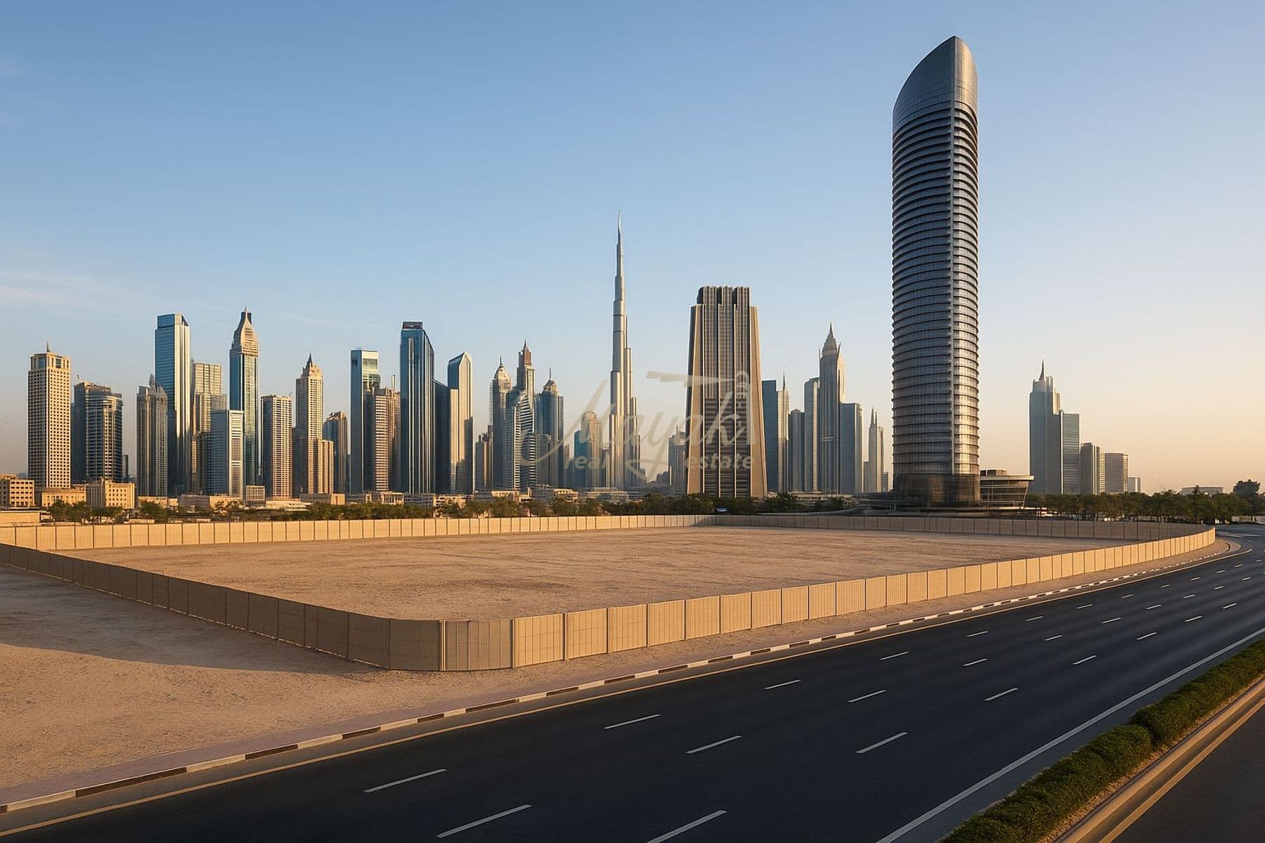 Участок в свободном владении на продажу – Sheikh Zayed Road
