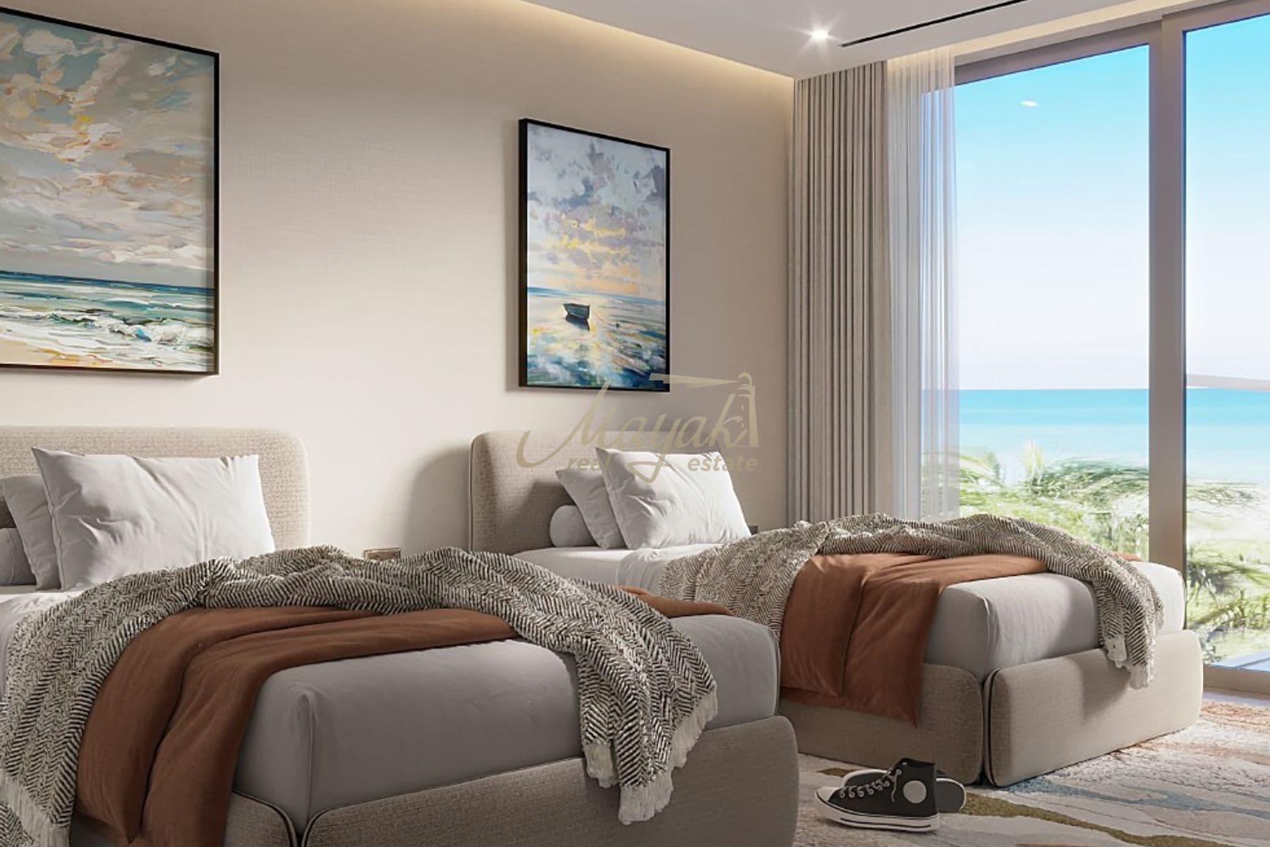 2 спальни I Вид на море