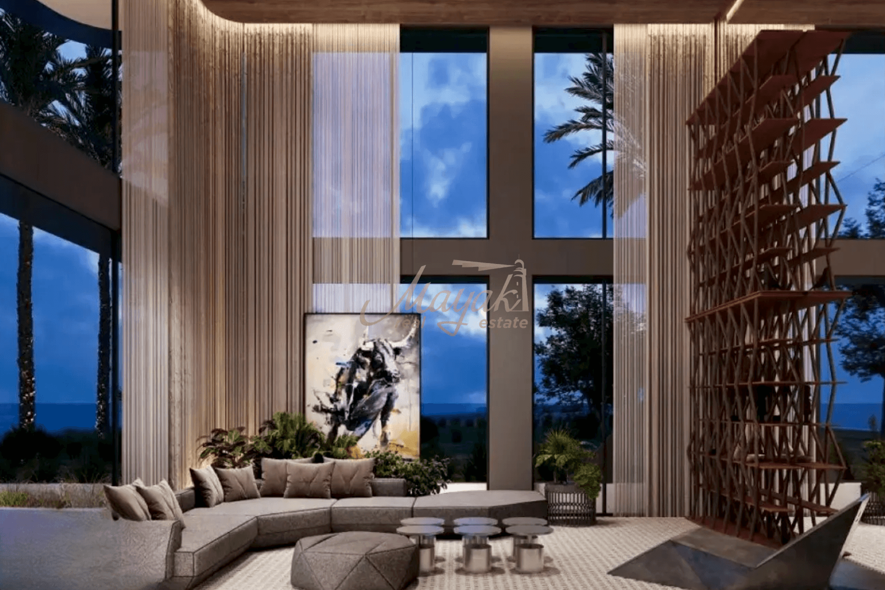 Luxury 5BR Mansion | Prime Island Location Near Wynn | Exclusive Coastal Living