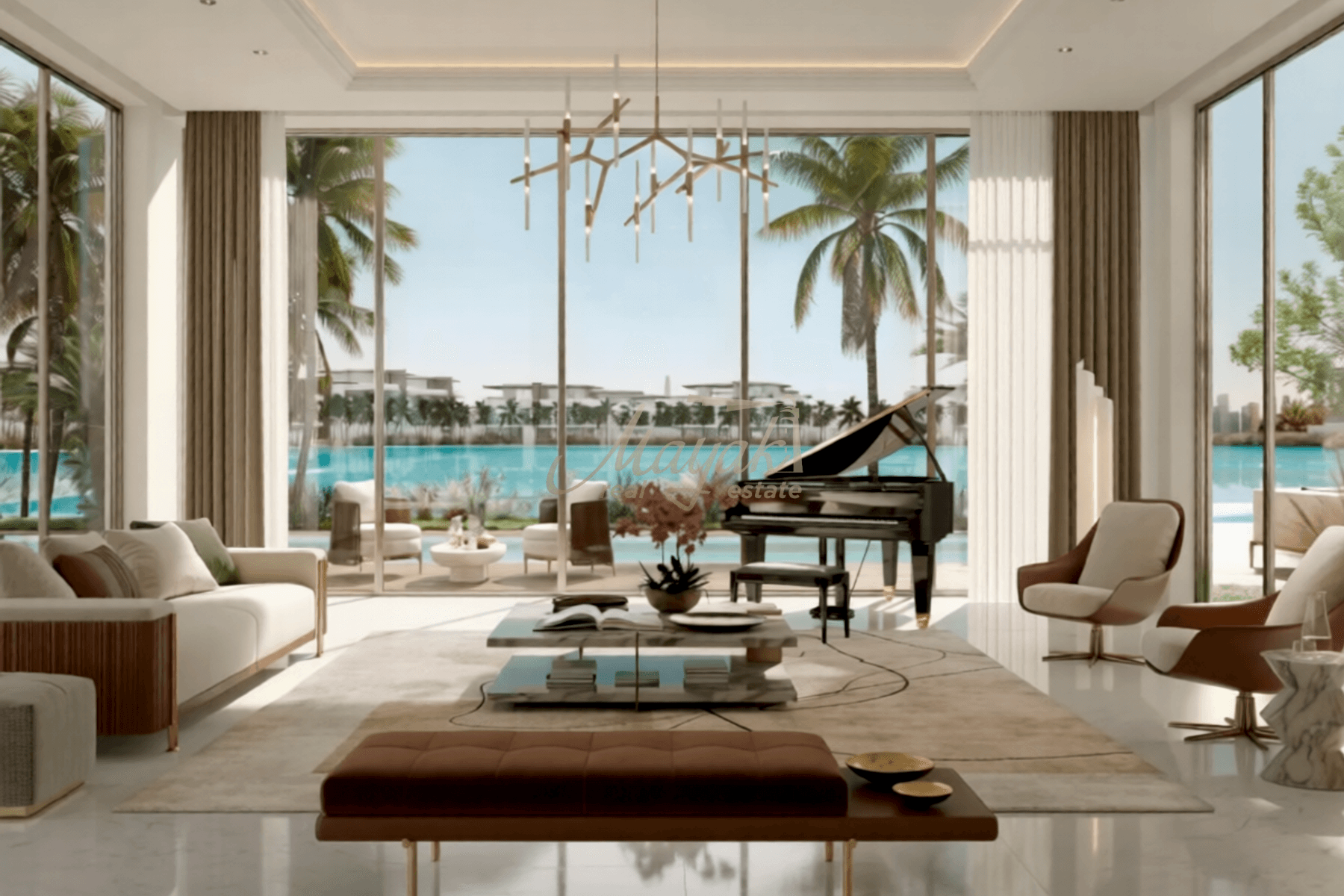 Luxury 5BR Villa | District One West | Lagoon Access