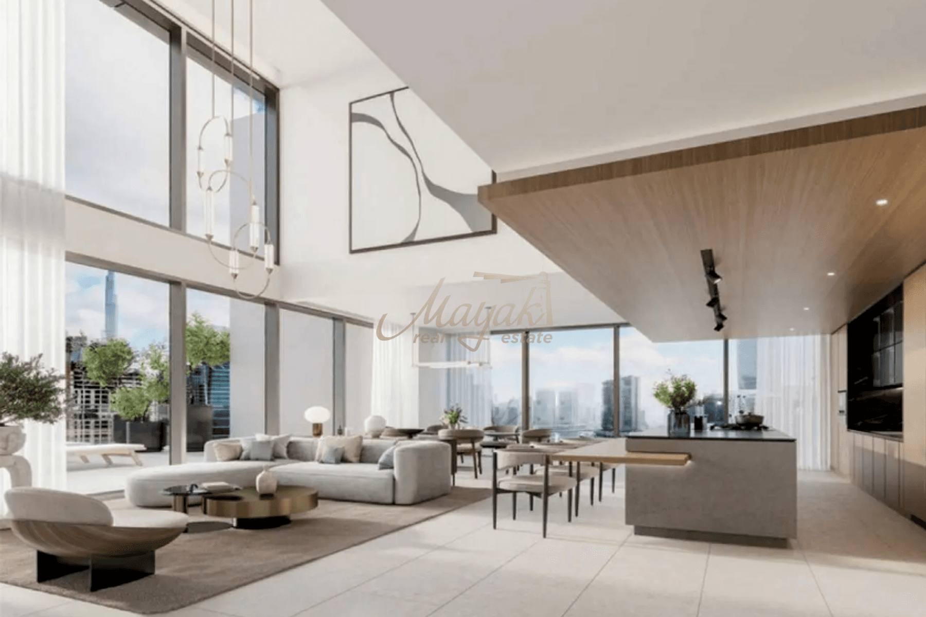 Elegant 3BR Apartment | One River Point | Business Bay