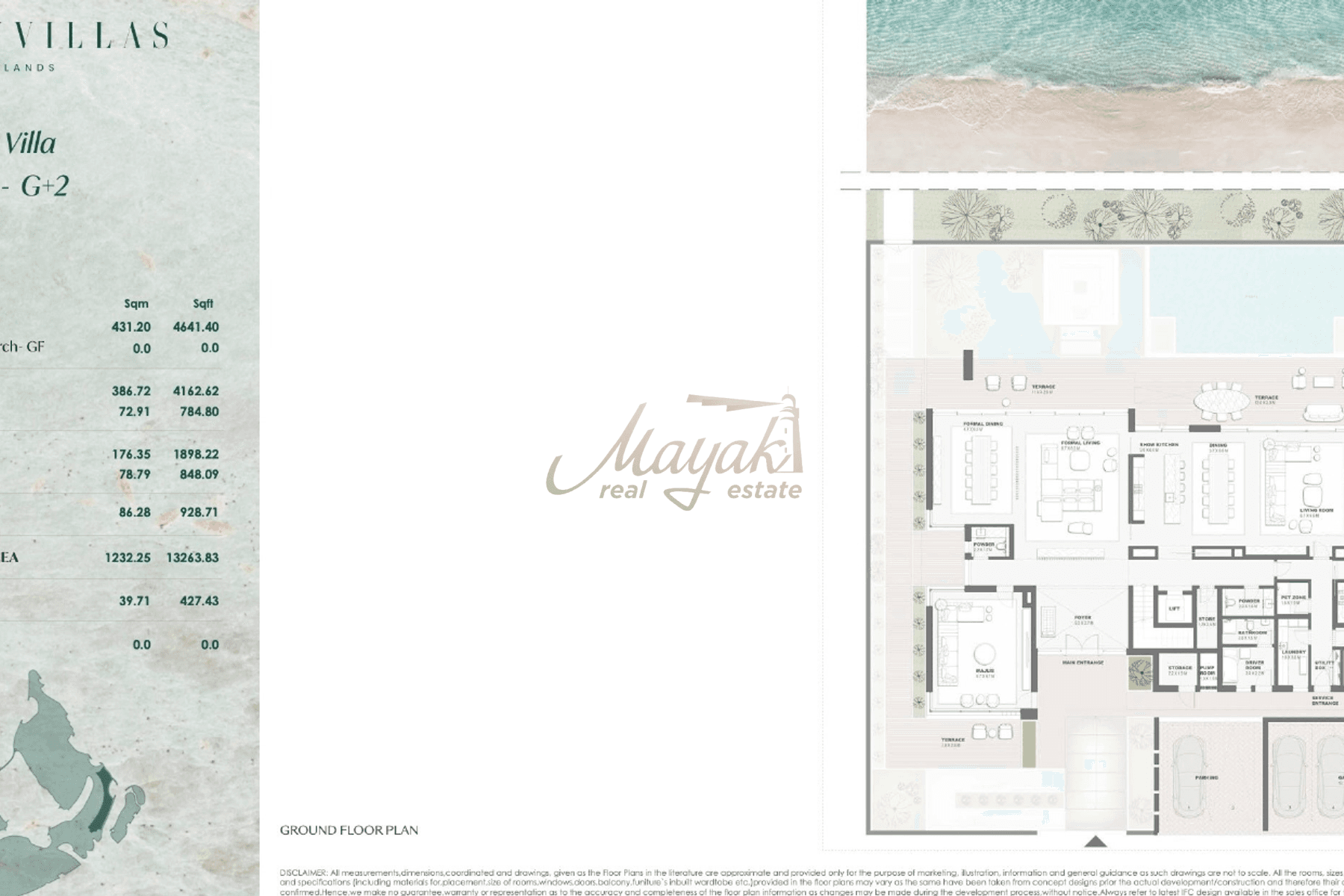 Beachfront Villa I Dubai Island I 6 bedrooms